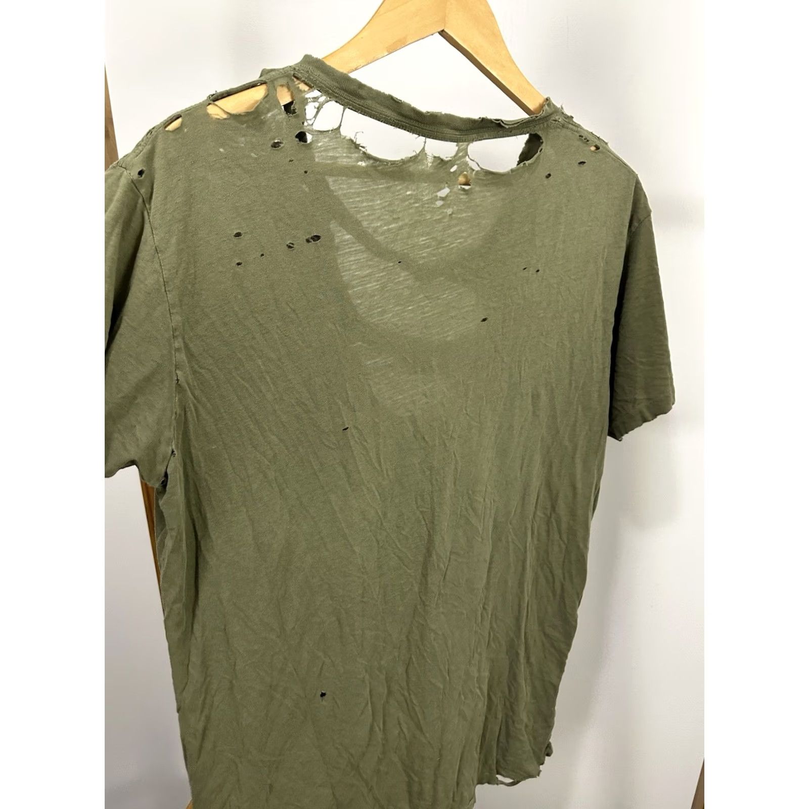 Gap VTG Gap T-Shirt Mens M Green Distressed WIP Workwear Grunge Short Sleeve Size US M / EU 48-50 / 2 - 4 Thumbnail