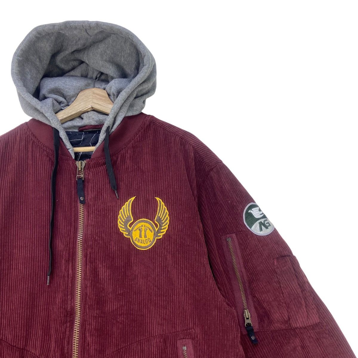 Analog × Japanese Brand Japanese Brand Analog Corduroy Bomber Style Jacket Size US L / EU 52-54 / 3 - 5 Thumbnail