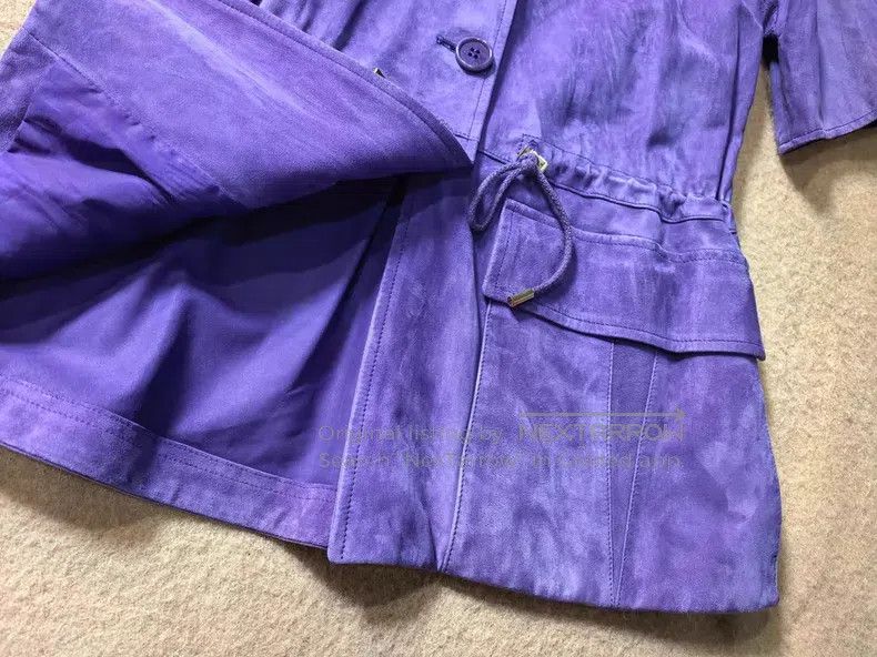 Loro Piana Loro Piana Lady Suede Short Sleeve Jacket Size XS / US 0-2 / IT 36-38 - 4 Thumbnail