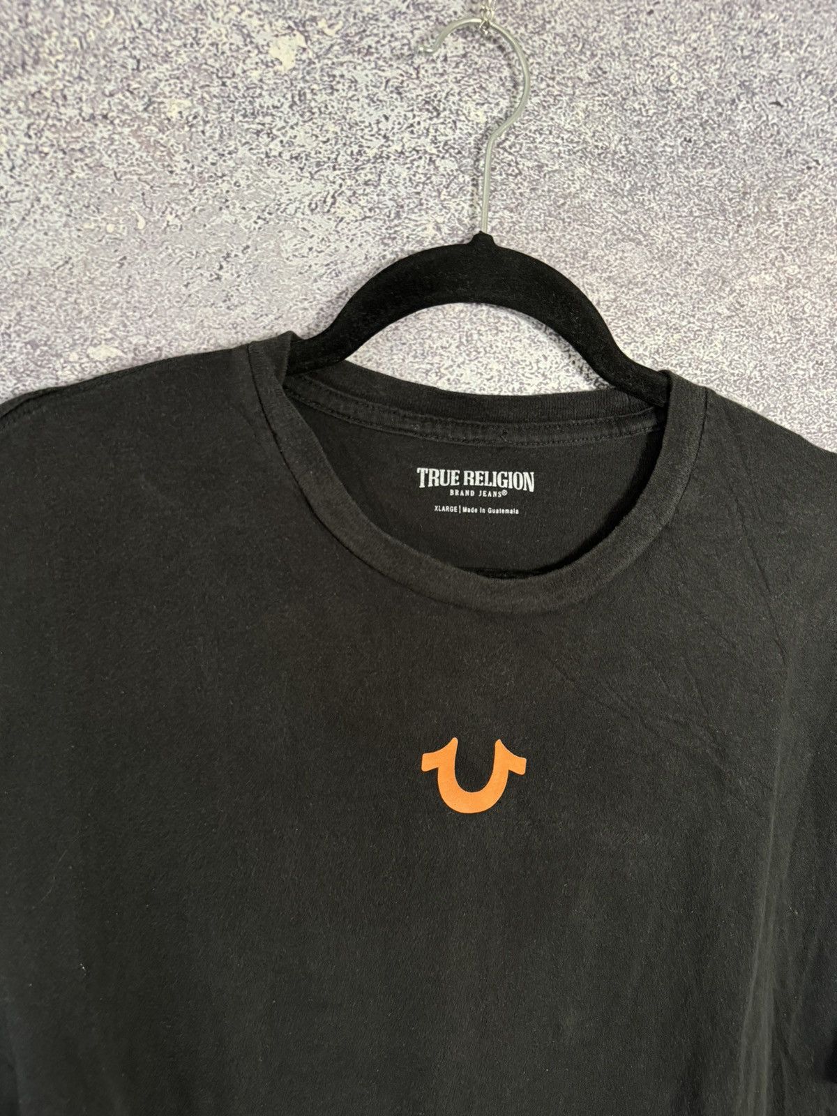 True Religion × Vintage True Religion Center Logo T Shirt SK8 y2k streetwear XL size Size US XL / EU 56 / 4 - 8 Thumbnail