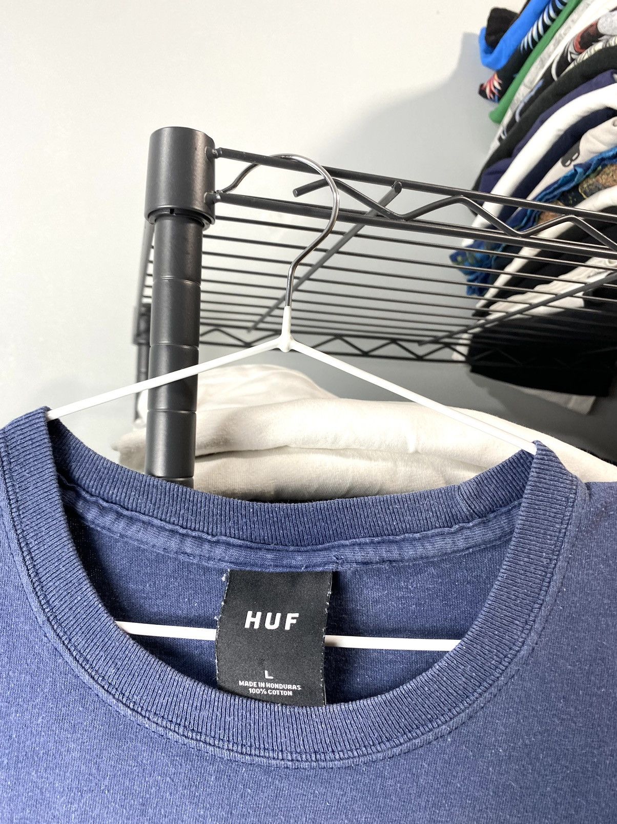 Huf Vintage HUF Sunfaded T Shirt Size US L / EU 52-54 / 3 - 5 Thumbnail
