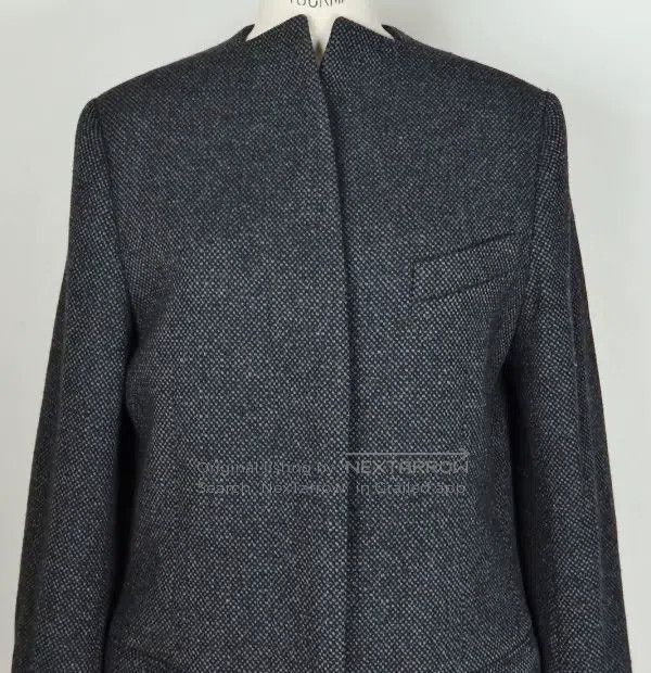 Other Hermes Showpiece wool and cashmere tweed coat Size XXS / US 00 / IT 34 - 2 Thumbnail