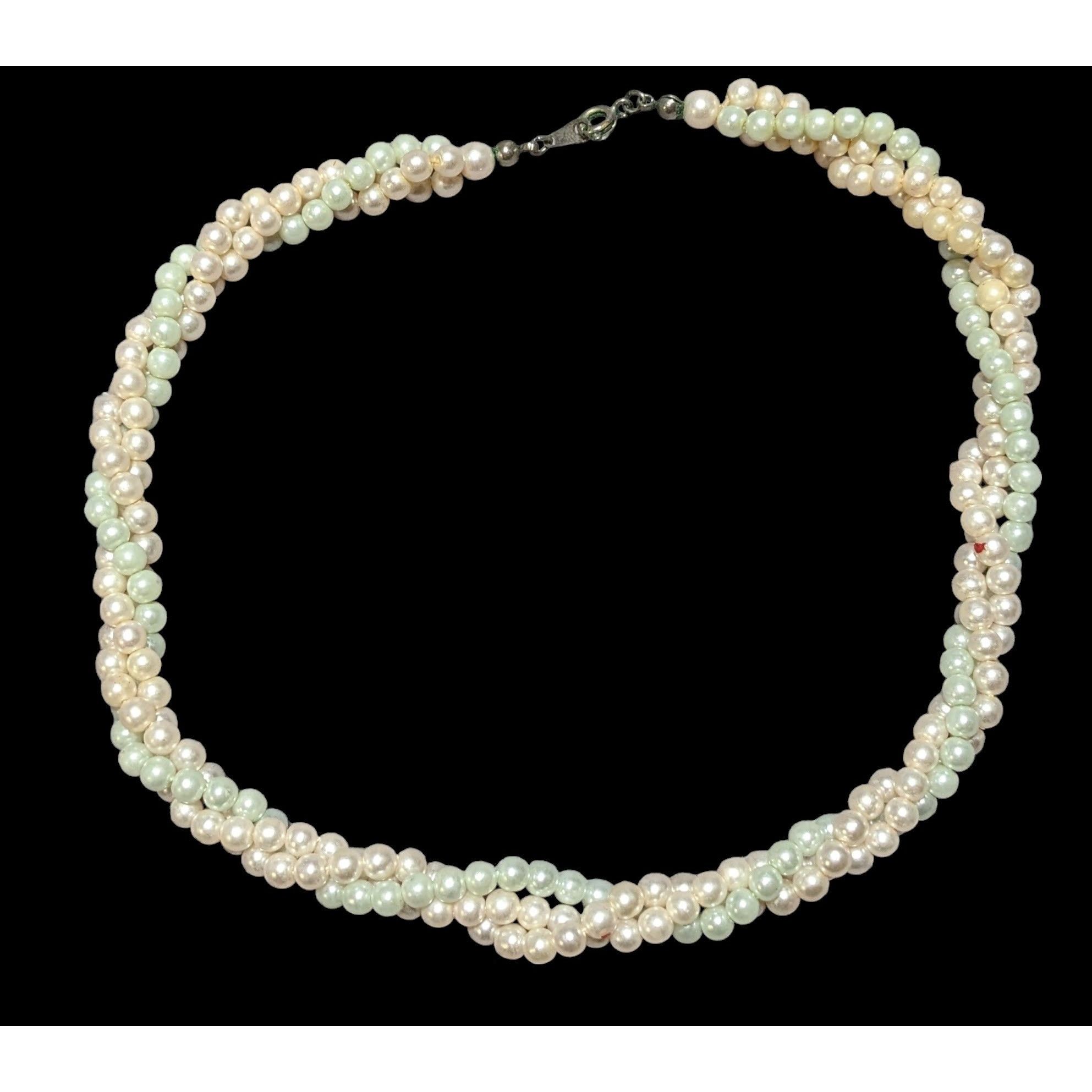 Other Twisted Pastel Pearl Necklace Size ONE SIZE - 1 Thumbnail