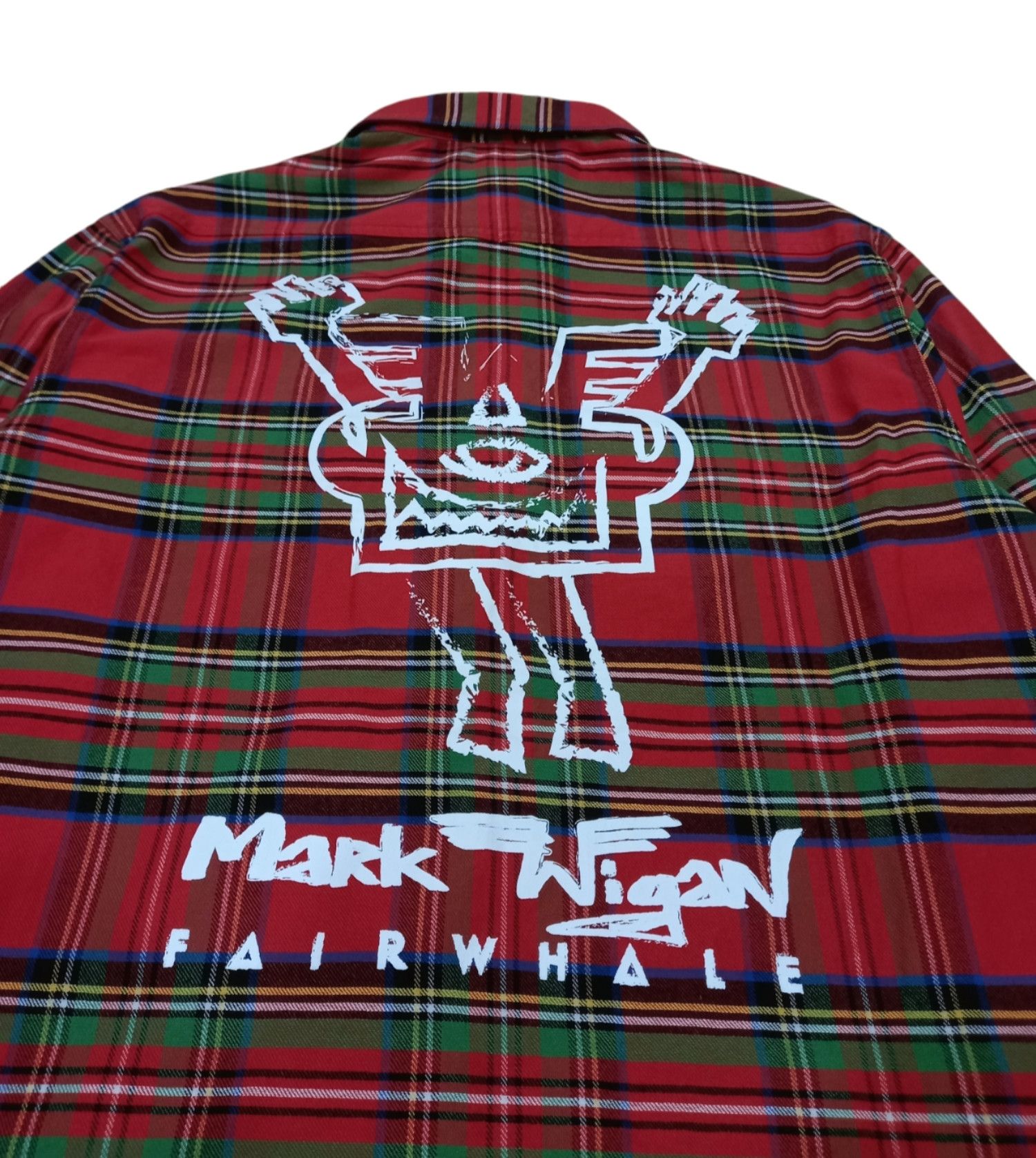 Designer × Japanese Brand Fairwhale x Mark Wigan Backhit Art Novacheck LS Size US XXL / EU 58 / 5 - 3 Thumbnail
