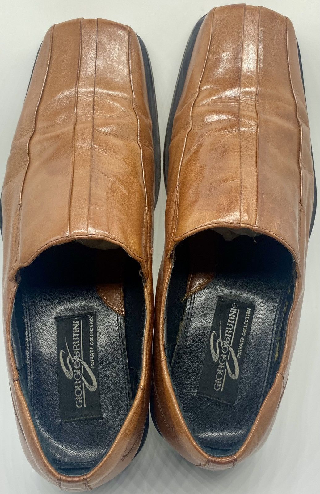 Giorgio Brutini Georgio Brutini Men’s Leather Loafer 11M Size US 11 / EU 44 - 2 Thumbnail