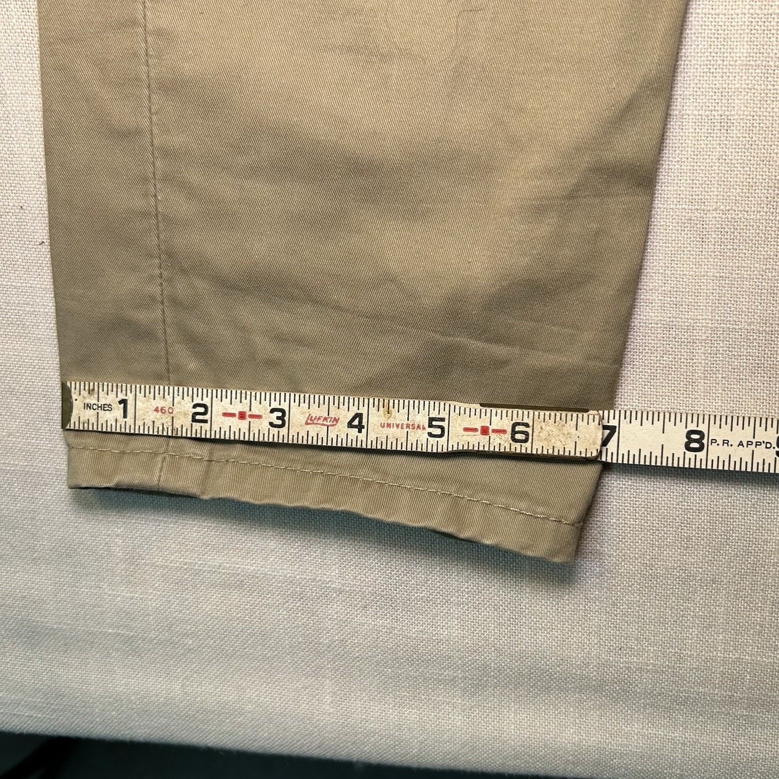 Levi's Levi's 511 Tapered Khaki 100% Cotton Casual Pants Mens 30x32 Size US 30 / EU 46 - 4 Thumbnail