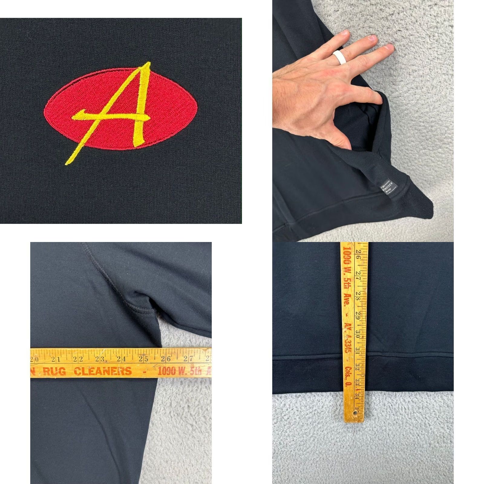 TravisMathew Travis Mathew Sweater Adult 2XL Black 1/4 Zip Pullover Men Size US XXL / EU 58 / 5 - 8 Thumbnail