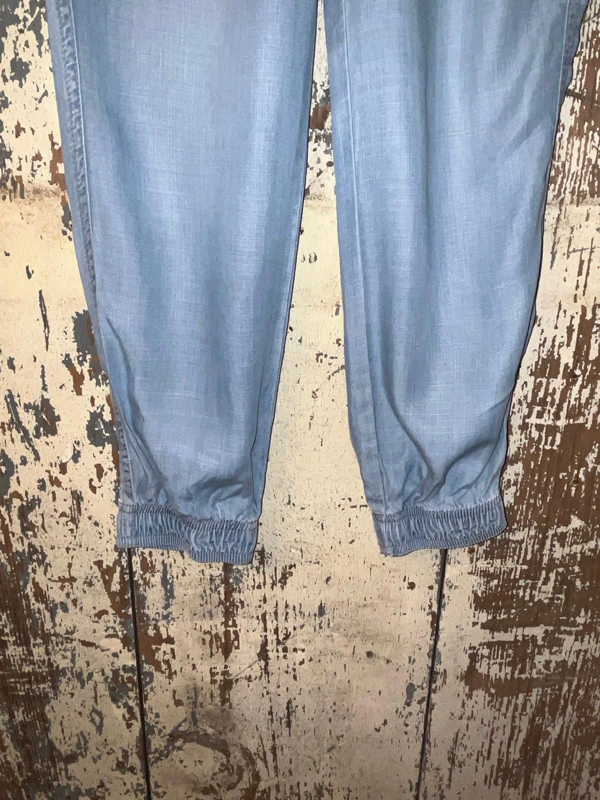 Designer Knox Rose Paper Bag light denim pants size XS Size 26" / US 2 / IT 38 - 3 Thumbnail