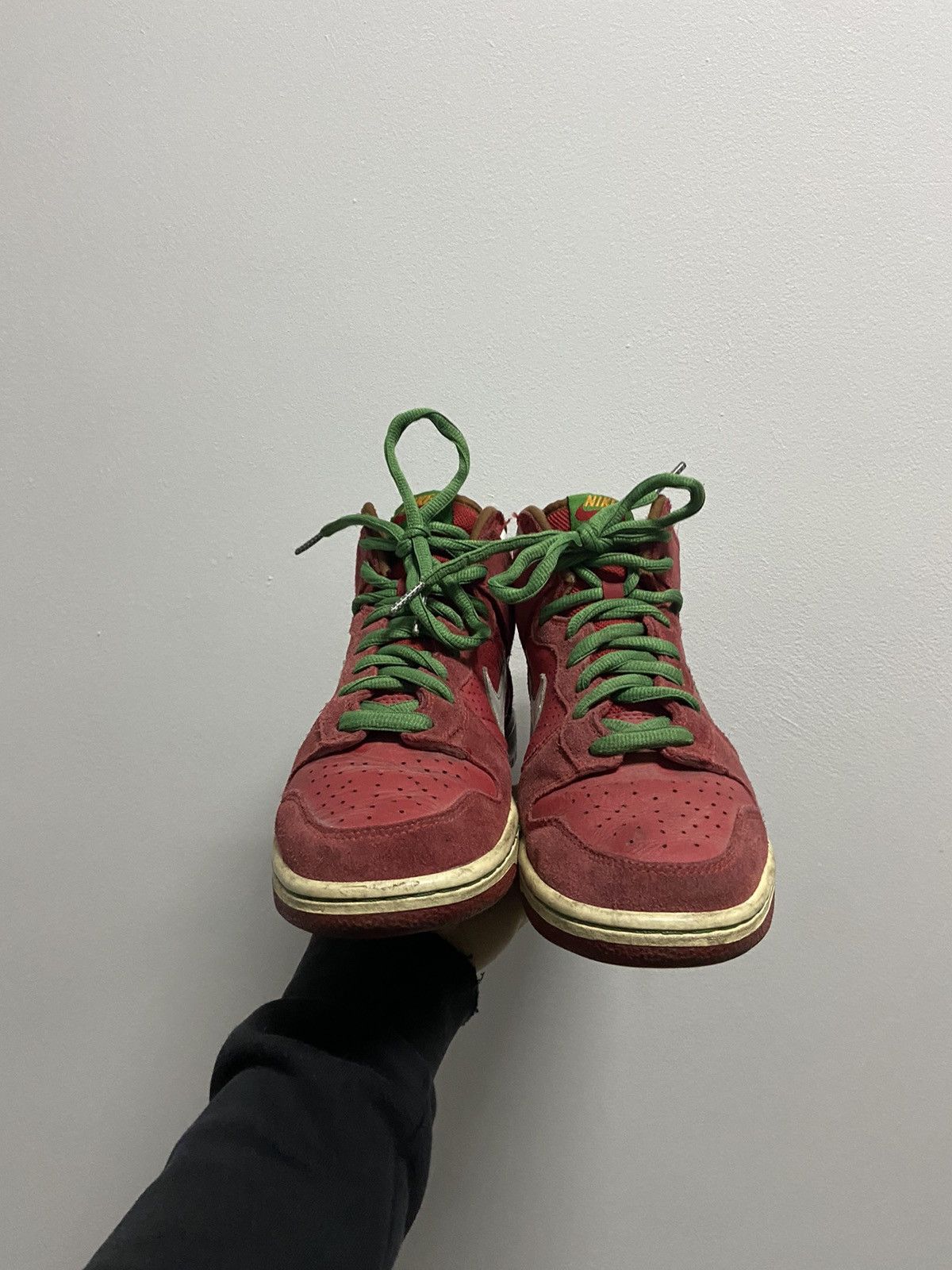 Nike × Vintage Nike SB hi top sneakers vintage skate Size US 7.5 / EU 40-41 - 3 Thumbnail