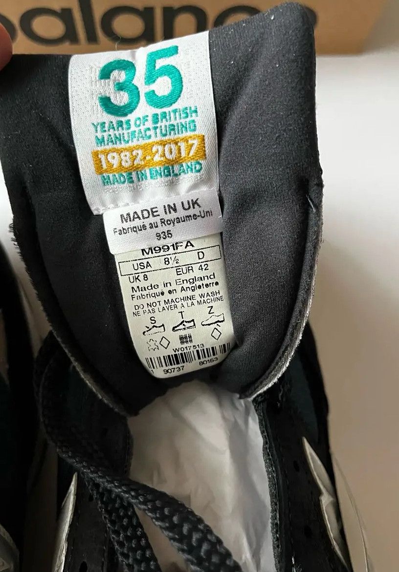 New Balance New Balance M991FA Size US 8.5 / EU 41-42 - 2 Thumbnail