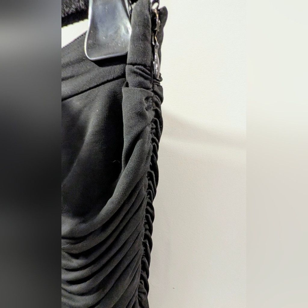 Tom Ford Tom Ford Black Skinny Ruched High Waisted Pants Size 27" / US 4 / IT 40 - 9 Thumbnail