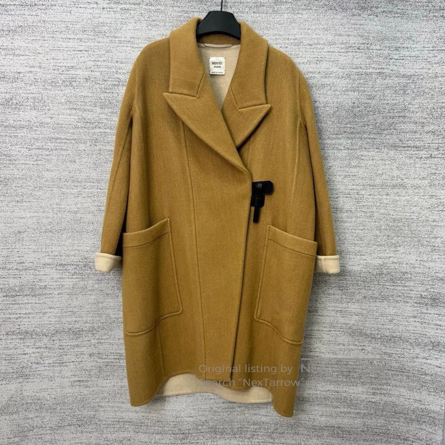 Hermes oversized ginger coat by Hermes. Size US M / EU 48-50 / 2 - 1 Thumbnail