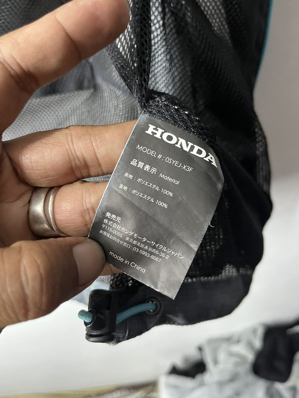 Honda HONDA MOTORSPORT SPECIALITIES WITH PADDING JACKET Size US L / EU 52-54 / 3 - 10 Thumbnail