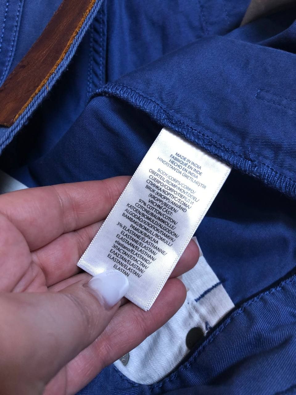 Polo Ralph Lauren Polo Ralph Lauren Trousers Pants Chino Blue Distressed Size US 32 / EU 48 - 4 Thumbnail