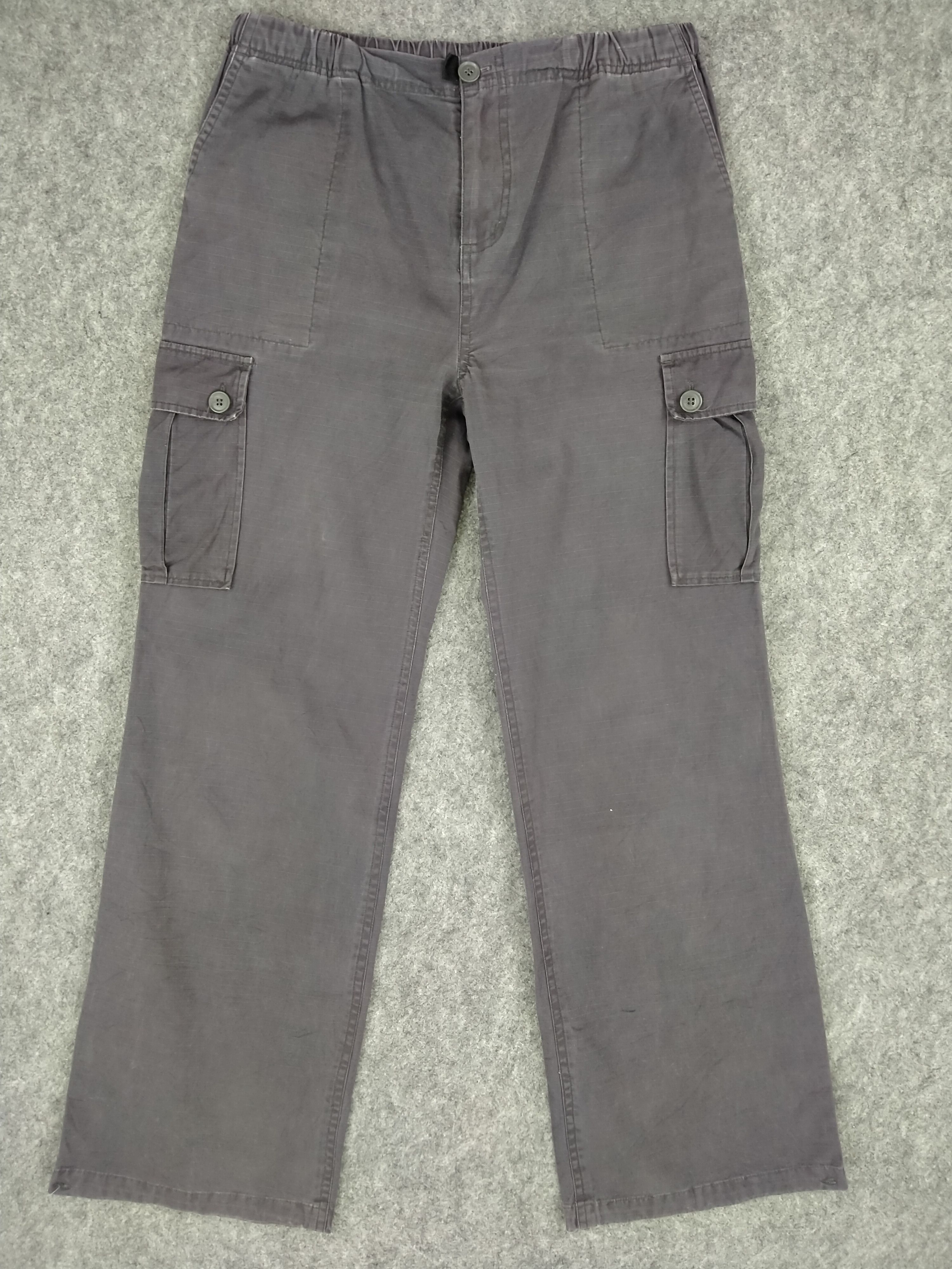 Japanese Brand Japanese Brand Elastic Cargo Pants 29x28.5 CP139 Size US 29 - 1 Thumbnail