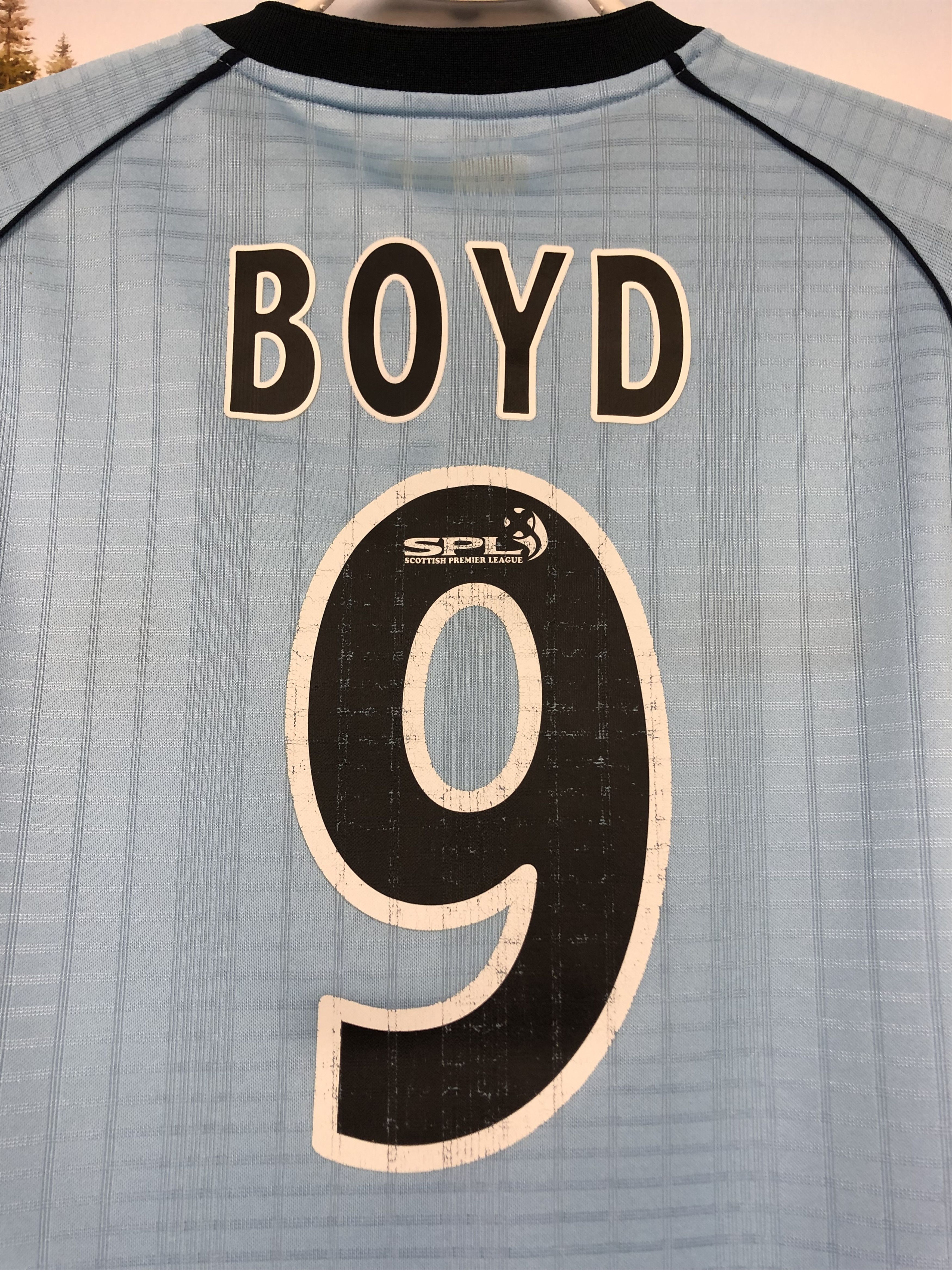Vintage Kilmarnock football shirt 2005 Soccer # Boyd Jersey Rare Size US M / EU 48-50 / 2 - 10 Thumbnail