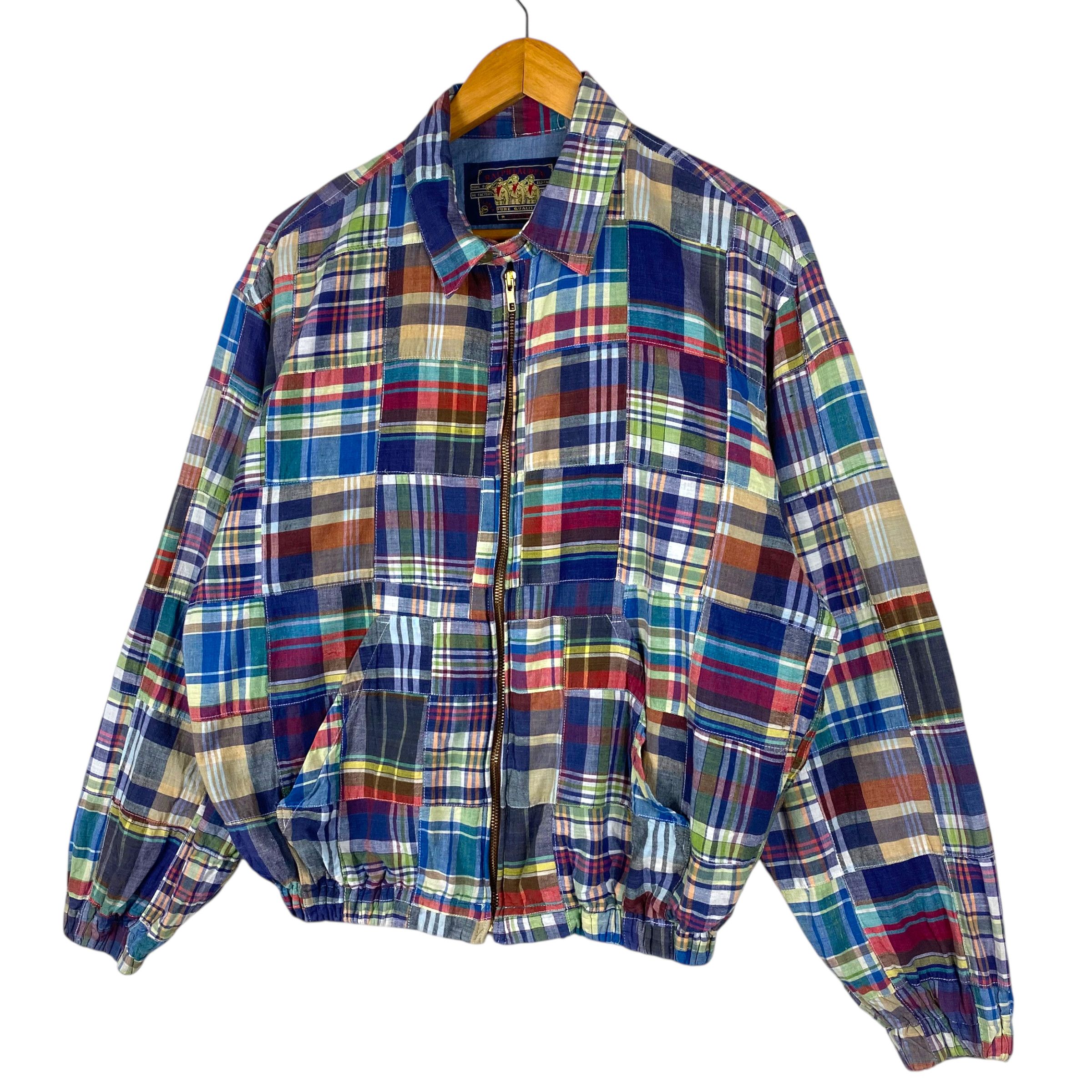 Ralph Lauren RARE💥 90s RALPH LAUREN PATCHES JACKET Size US M / EU 48-50 / 2 - 4 Thumbnail