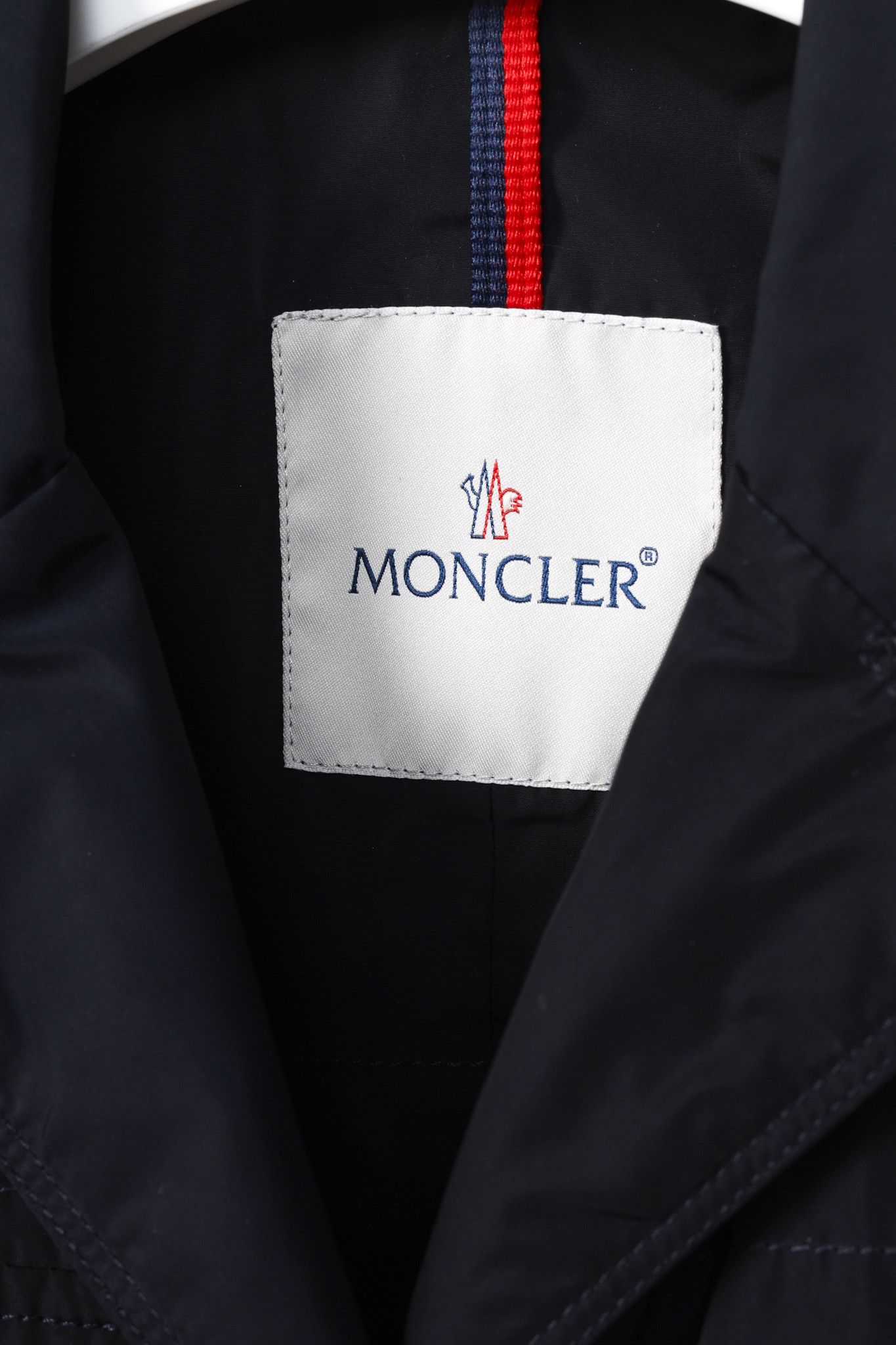 Moncler Moncler Nylon Navy Blue Jacket Blazer Size XS / US 0-2 / IT 36-38 - 4 Thumbnail