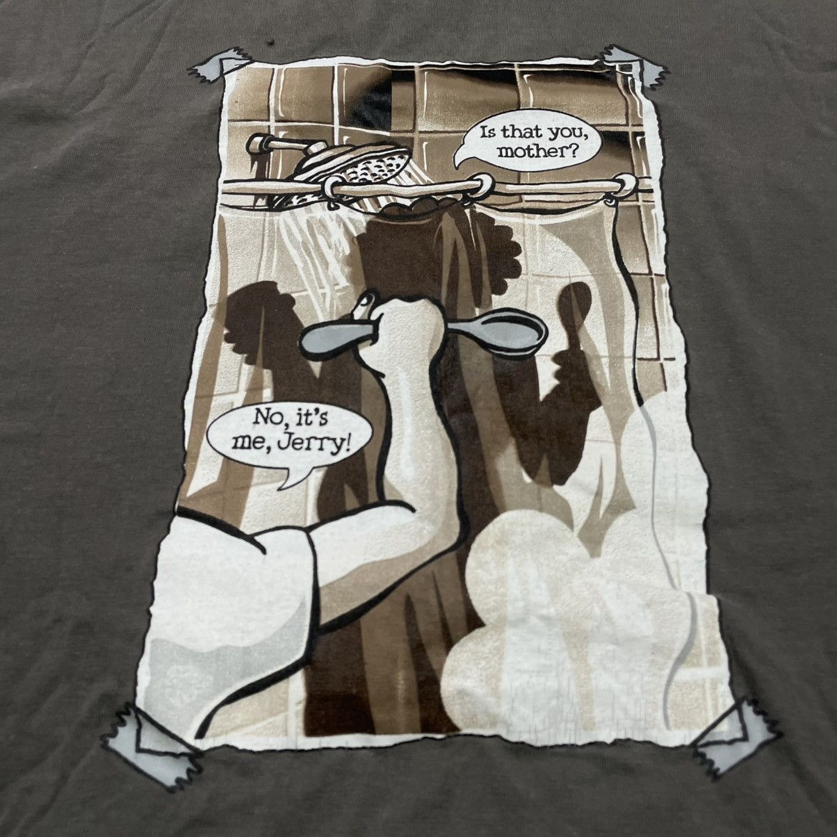 Gildan Vintage Y2K ADULT “ BEN&JERRY ICE CREAM SLOGAN“ FUNNY BuyTee Size US XL / EU 56 / 4 - 4 Thumbnail
