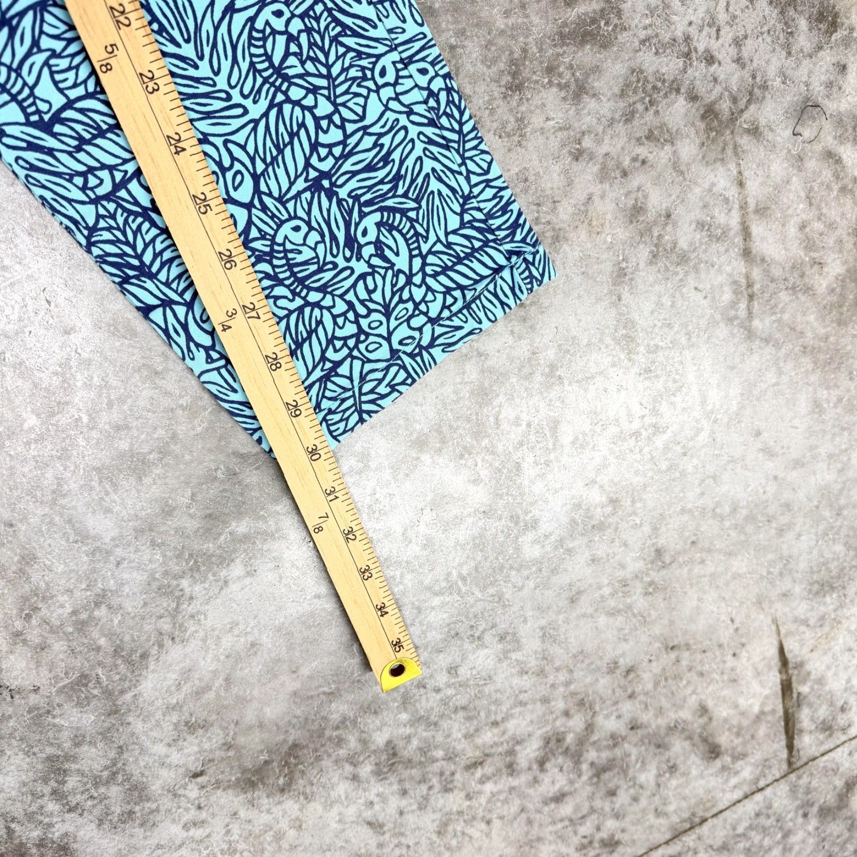 Vineyard Vines Vineyard Vines Pants Mens 28x30 Blue Floral Leaf Chino Stretch Beach Tropical Size US 28 / EU 44 - 5 Thumbnail