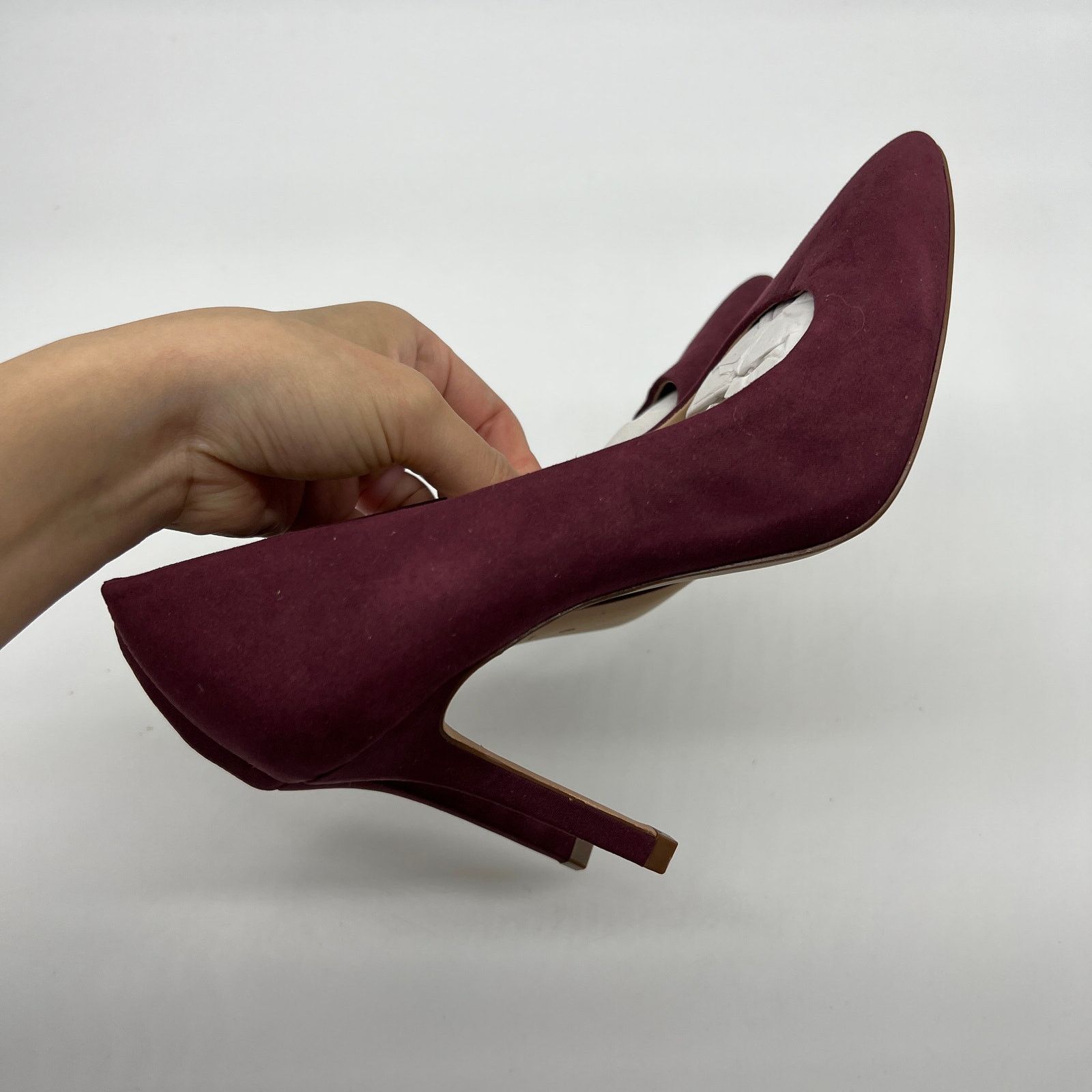 Other G.I.L.I. Women Heel Size 6 M Pointed Toe Pumps Jill Burgundy Size US 6 / IT 36 - 3 Thumbnail