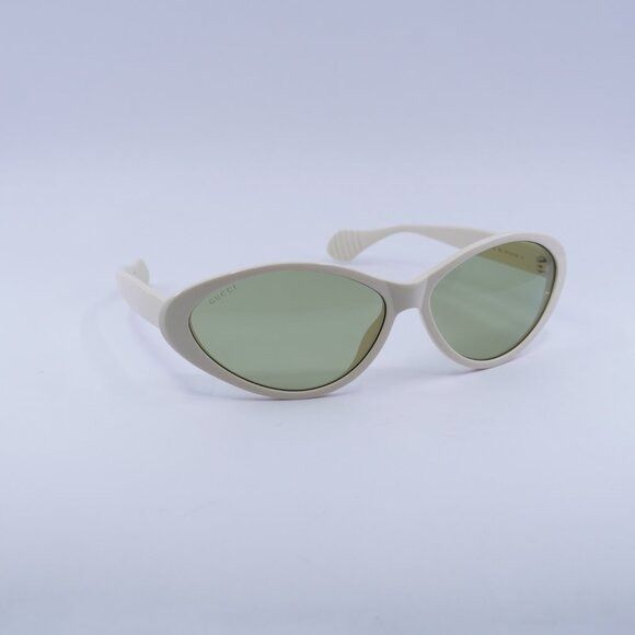 Gucci Gucci GG1377S 001 Sunglasses Shiny Ivory Cat Eye Frame Size ONE SIZE - 7 Thumbnail