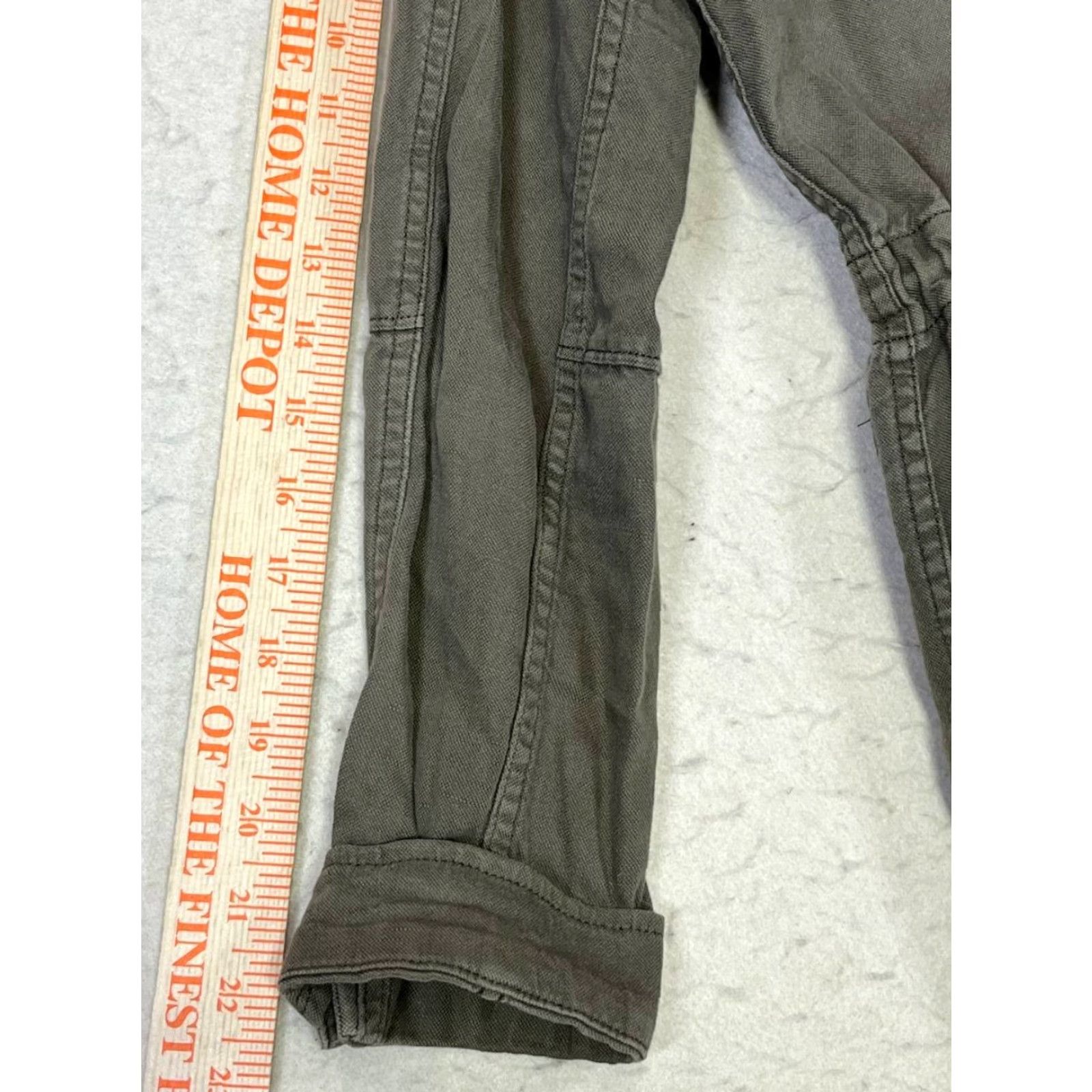 Lucky Brand Lucky Brand Jacket Women Size S Olive Green Full Zip Utility Cargo Long Sleeves Size S / US 4 / IT 40 - 4 Thumbnail