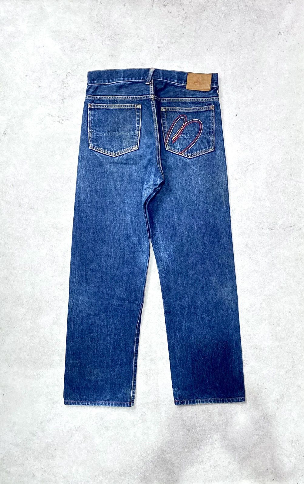 Vintage paul smith red ear selvedge denim pant