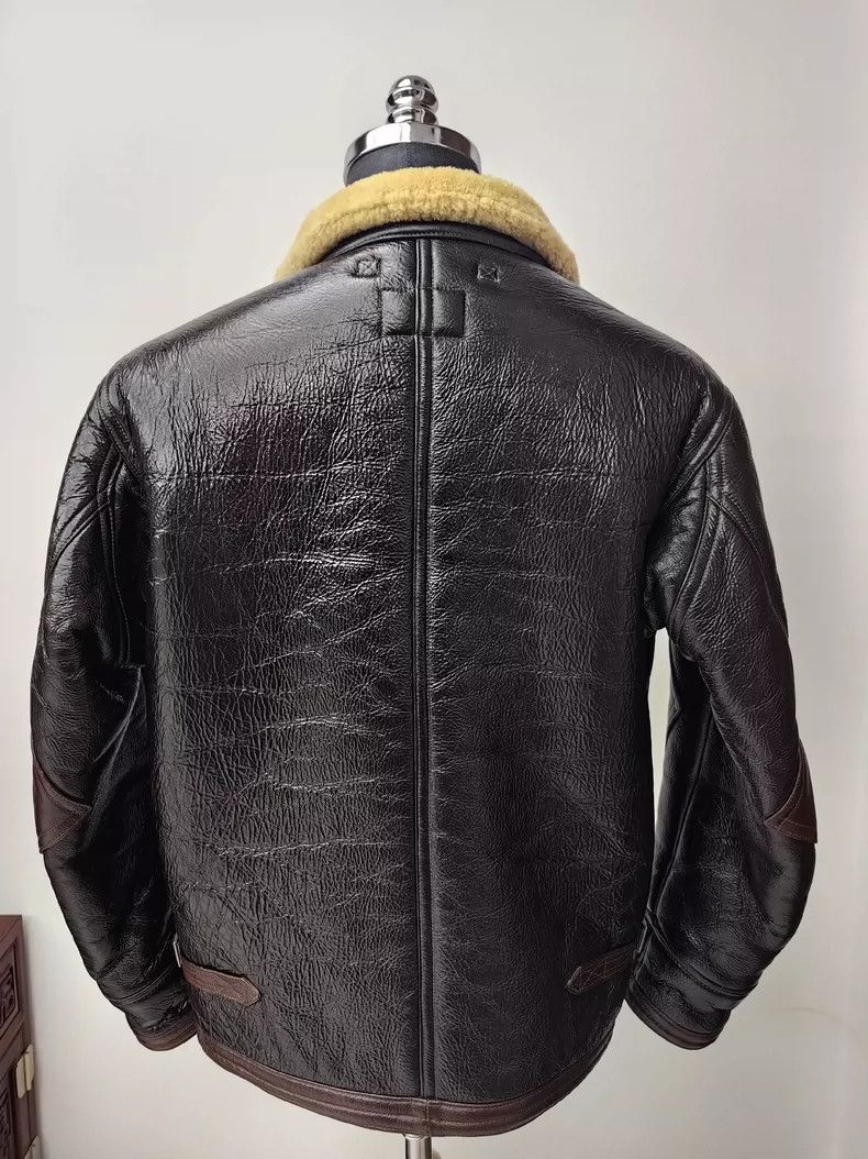The Real McCoy's The Real McCoys Size40 CNJ-4 pilot fur and leather integrat Size US S / EU 44-46 / 1 - 5 Thumbnail