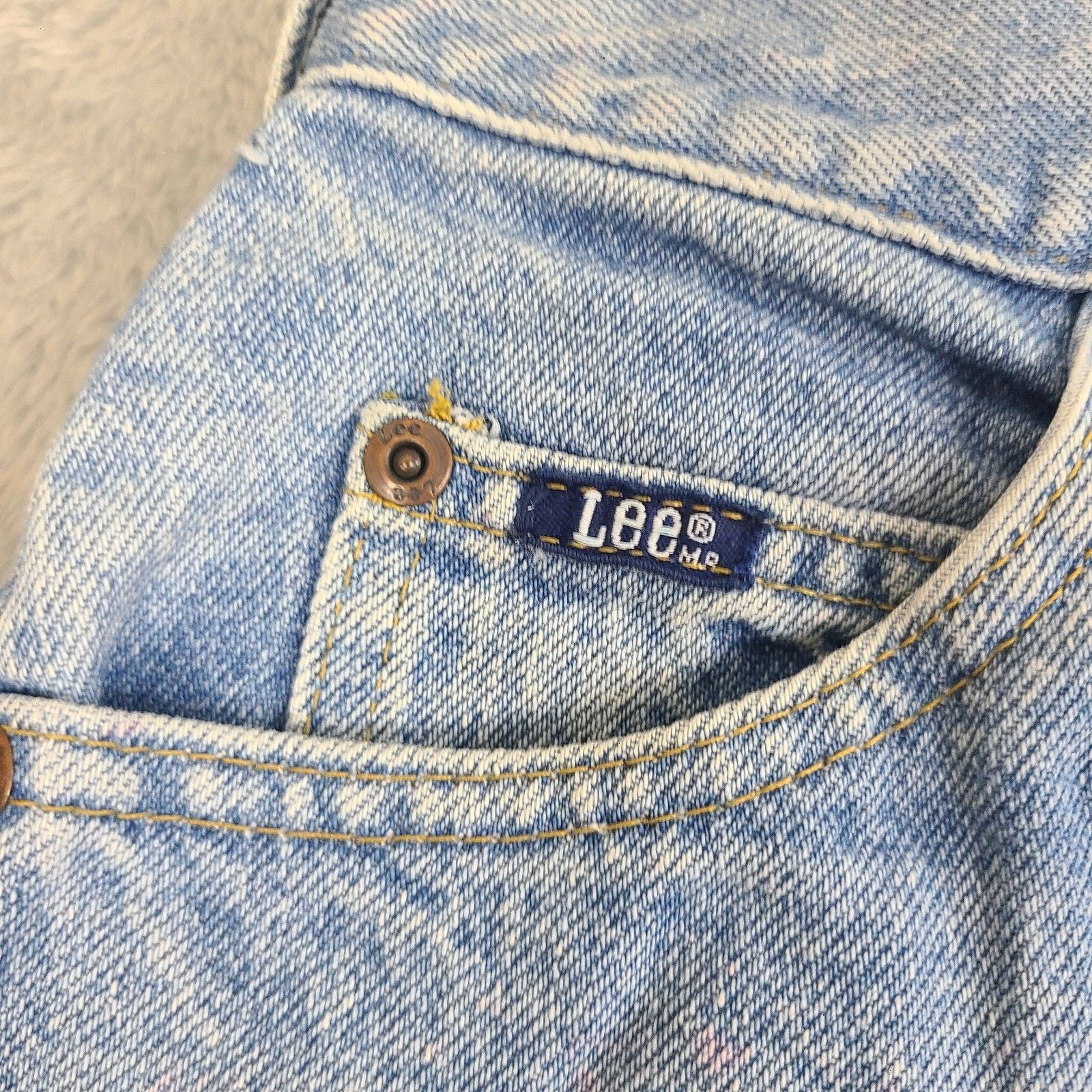Lee Vintage Lee Jeans Women’s 12 PET Blue Relaxed Denim Size 30" / US 8 / IT 44 - 2 Thumbnail