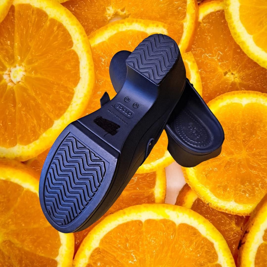 Crocs Crocs Black Mule Clogs With 2.5 Inch Heel and Side Buckle Si Size ONE SIZE - 4 Thumbnail