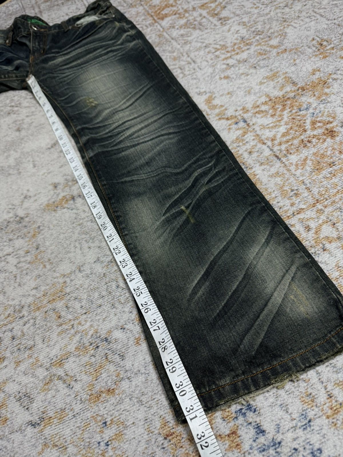 Tornado Mart Dong san y2k style denim pants Size US 34 / EU 50 - 12 Thumbnail