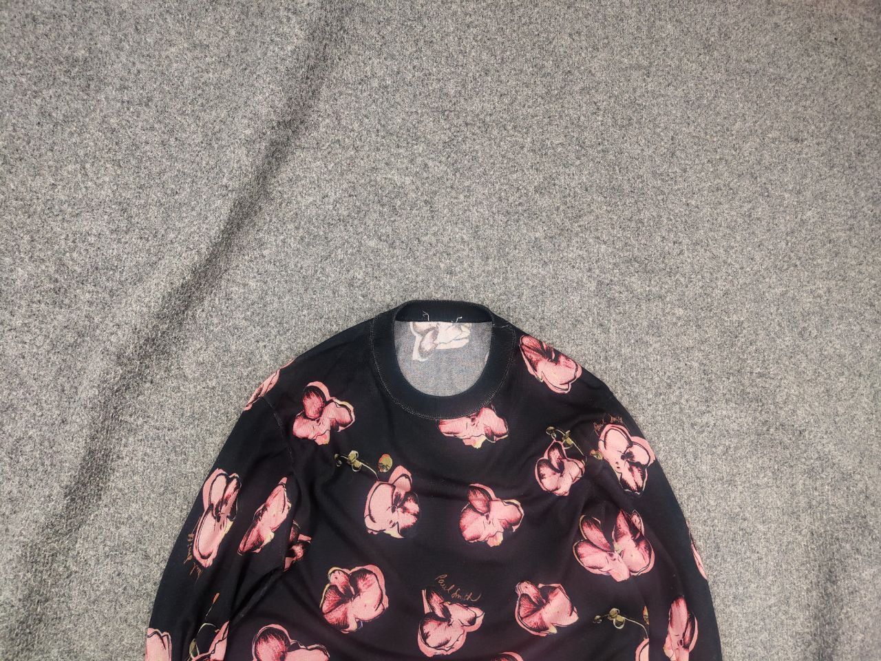 Paul Smith Paul Smith Orchid Logo Cotton Jumper Crew Neck Sweatshirt Size US S / EU 44-46 / 1 - 4 Thumbnail