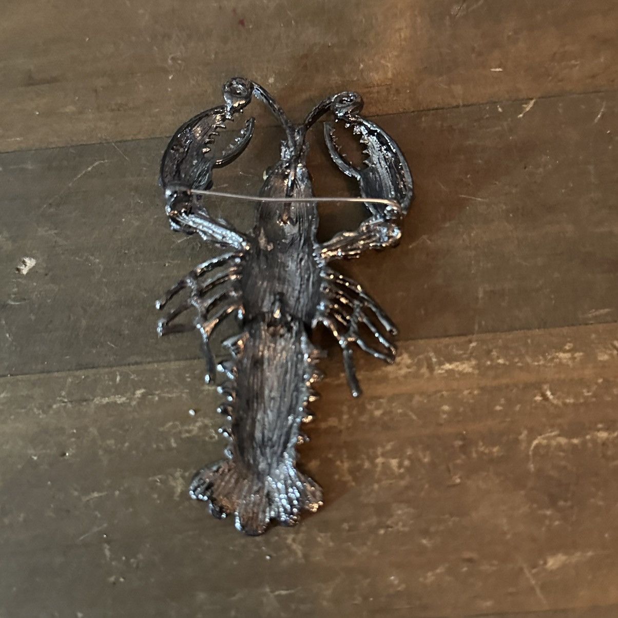 Other Large rhinestone articulated lobster brooch/pendant Size ONE SIZE - 3 Thumbnail