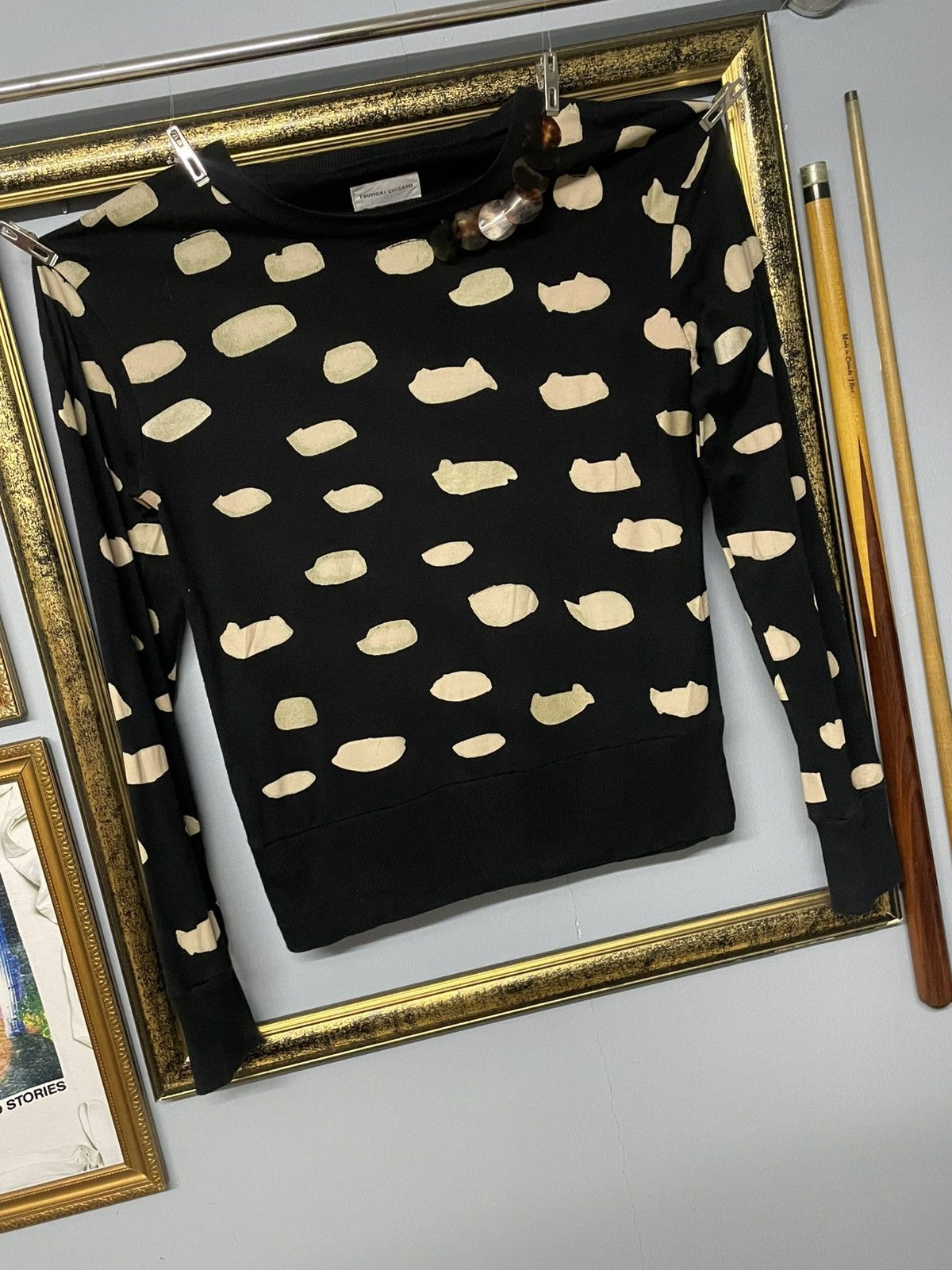 Tsumori Chisato Vintage Designer Tsumori Chisato Abstract Pattern Sweatshirt Size US S / EU 44-46 / 1 - 2 Thumbnail