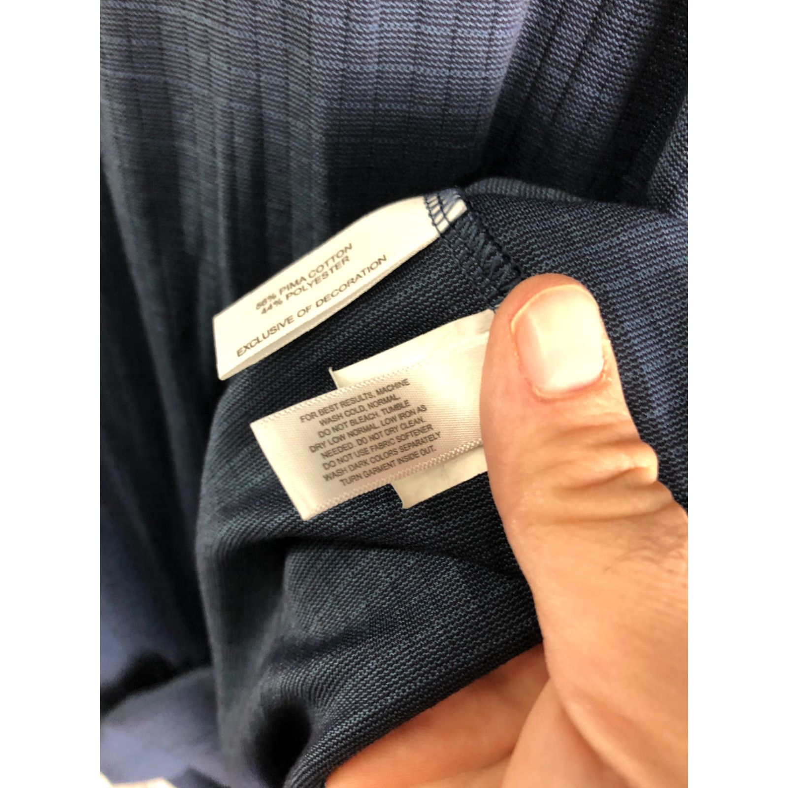 Cutter & Buck Cutter & Buck Mens Size XXL Blue Polo Short Sleeve Collared Shirt Size US XXL / EU 58 / 5 - 7 Thumbnail