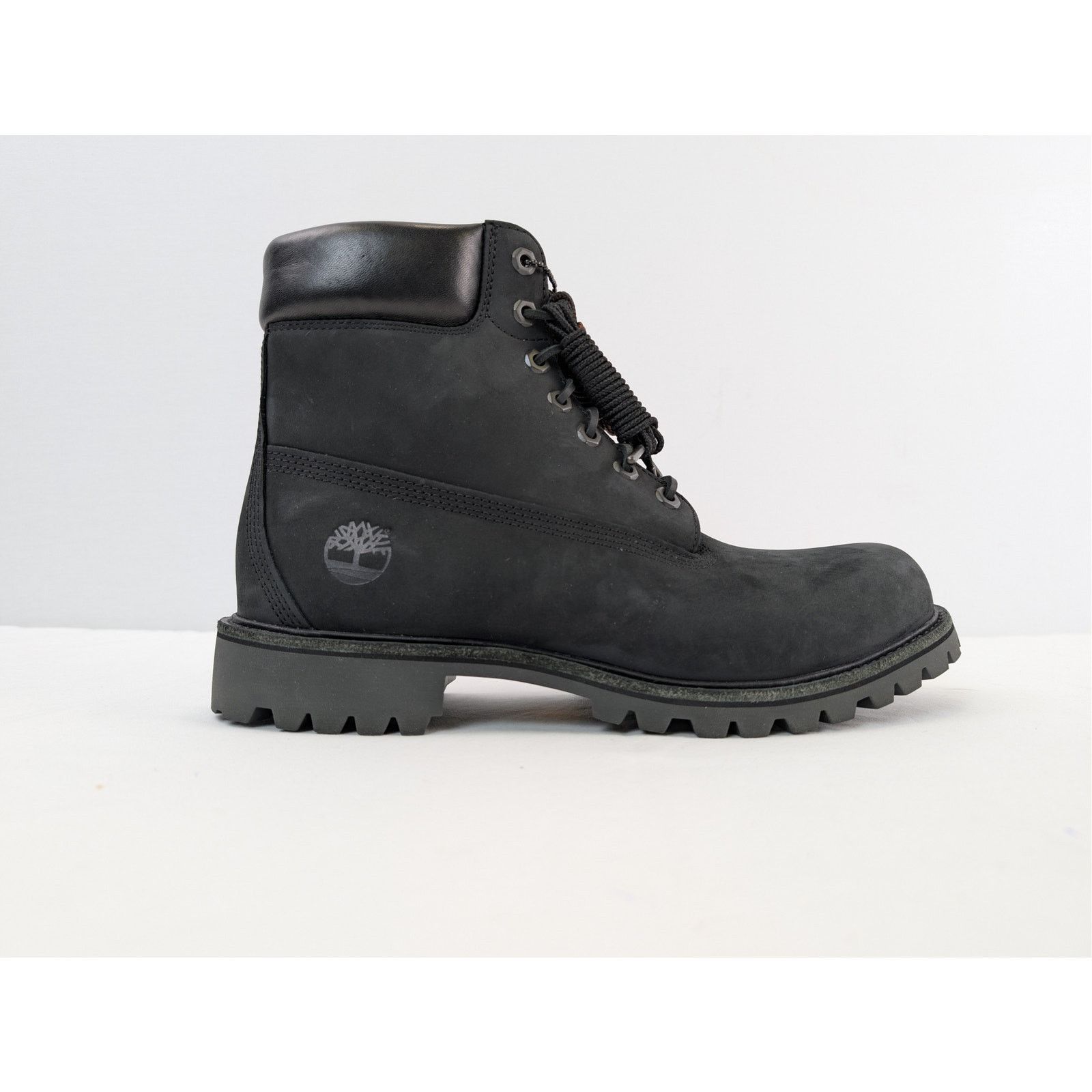 Timberland o1rshd1 Luxe Mid Lace Waterproof Boots in Black Nubuck Size US 11 / EU 44 - 1 Thumbnail