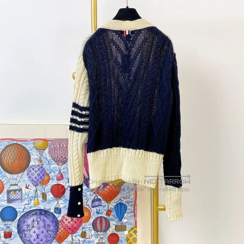 Thom Browne Thom Browne Padded knit cardigan Size US M / EU 48-50 / 2 - 2 Thumbnail
