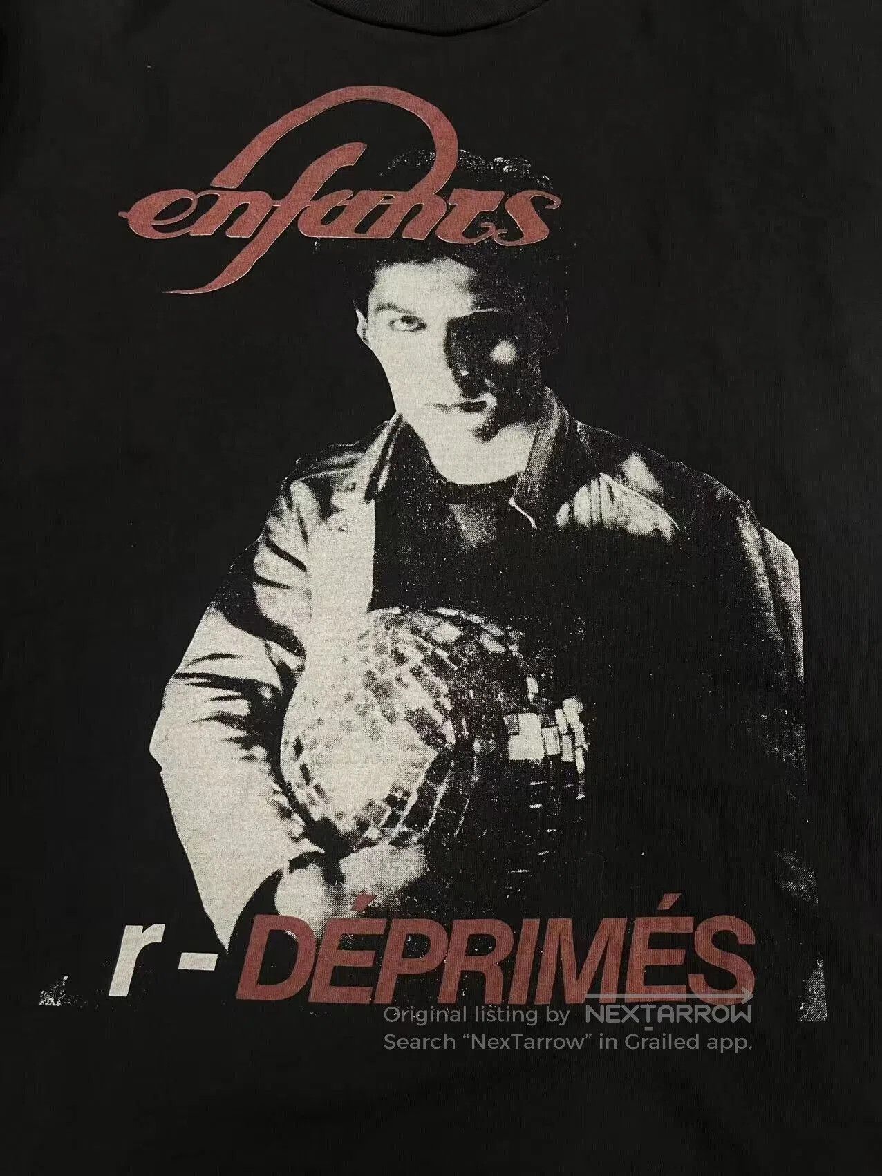 Enfants Riches Deprimes black printed long sleeve t. Size US M / EU 48-50 / 2 - 3 Thumbnail