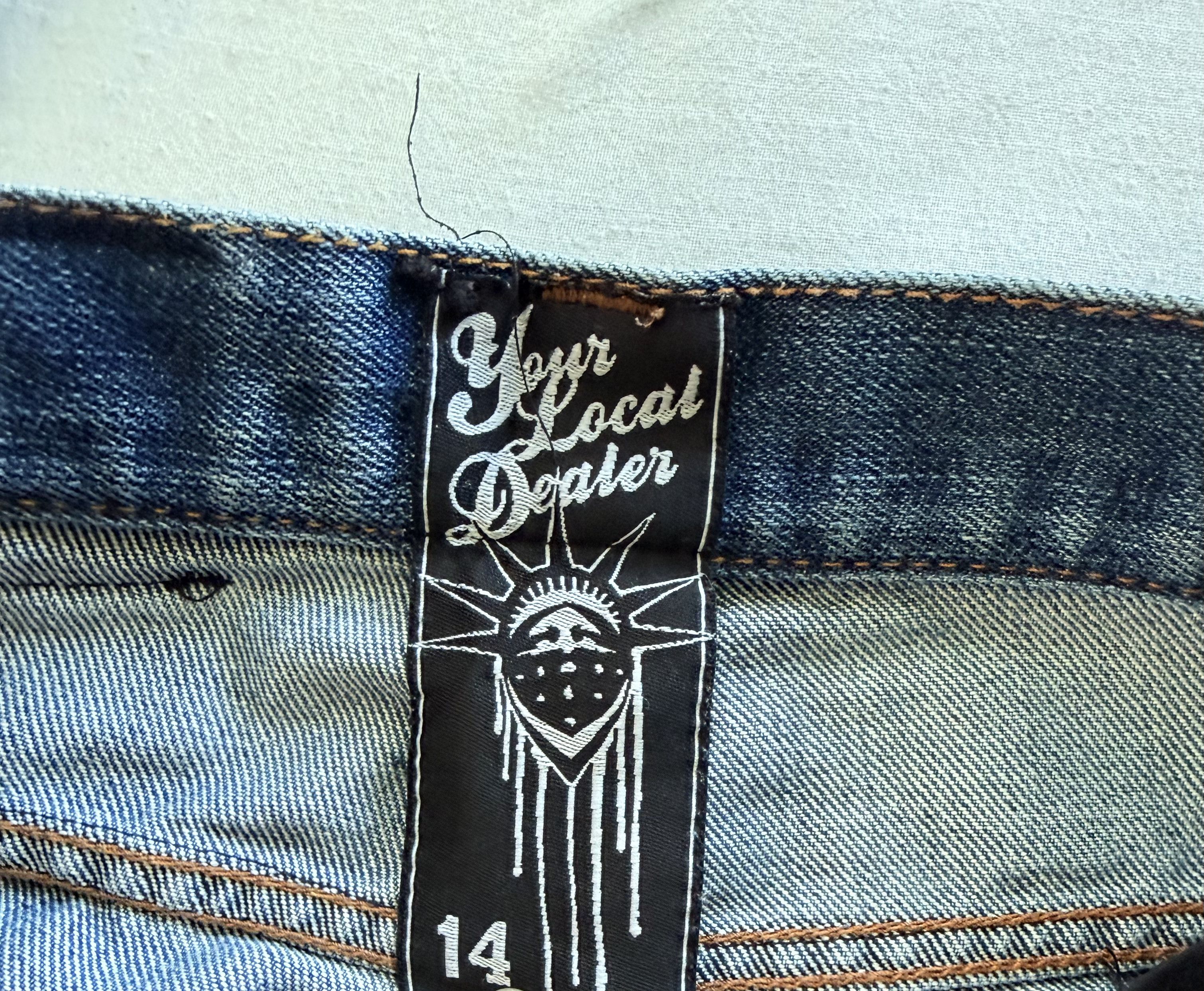 Other Vintage 00s YLD Your Local Dealer Jeans Size 28" / US 6 / IT 42 - 5 Thumbnail