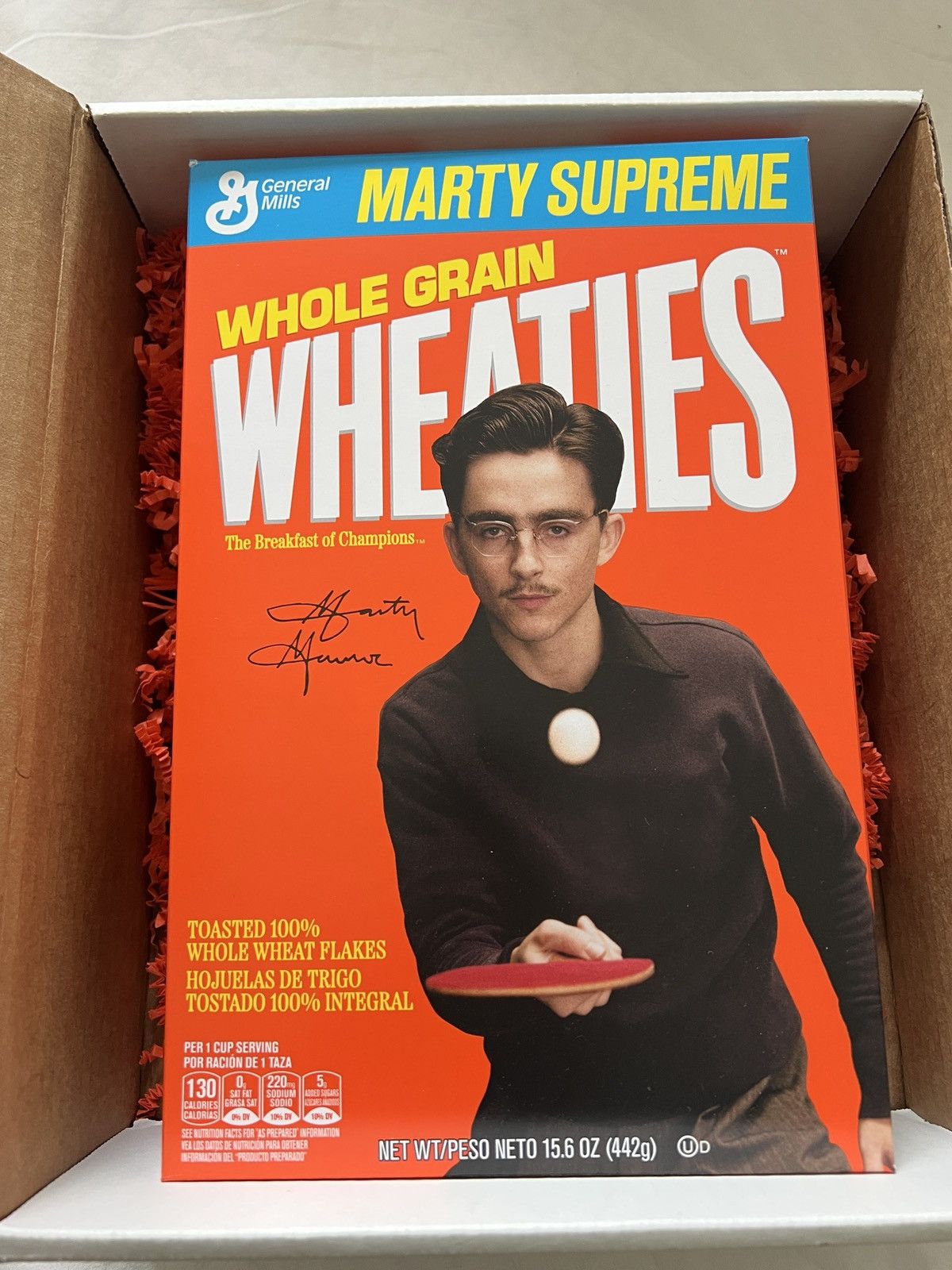 Other Wheaties x Supreme “Marty Supreme” Cereal Box – Limited | Grailed