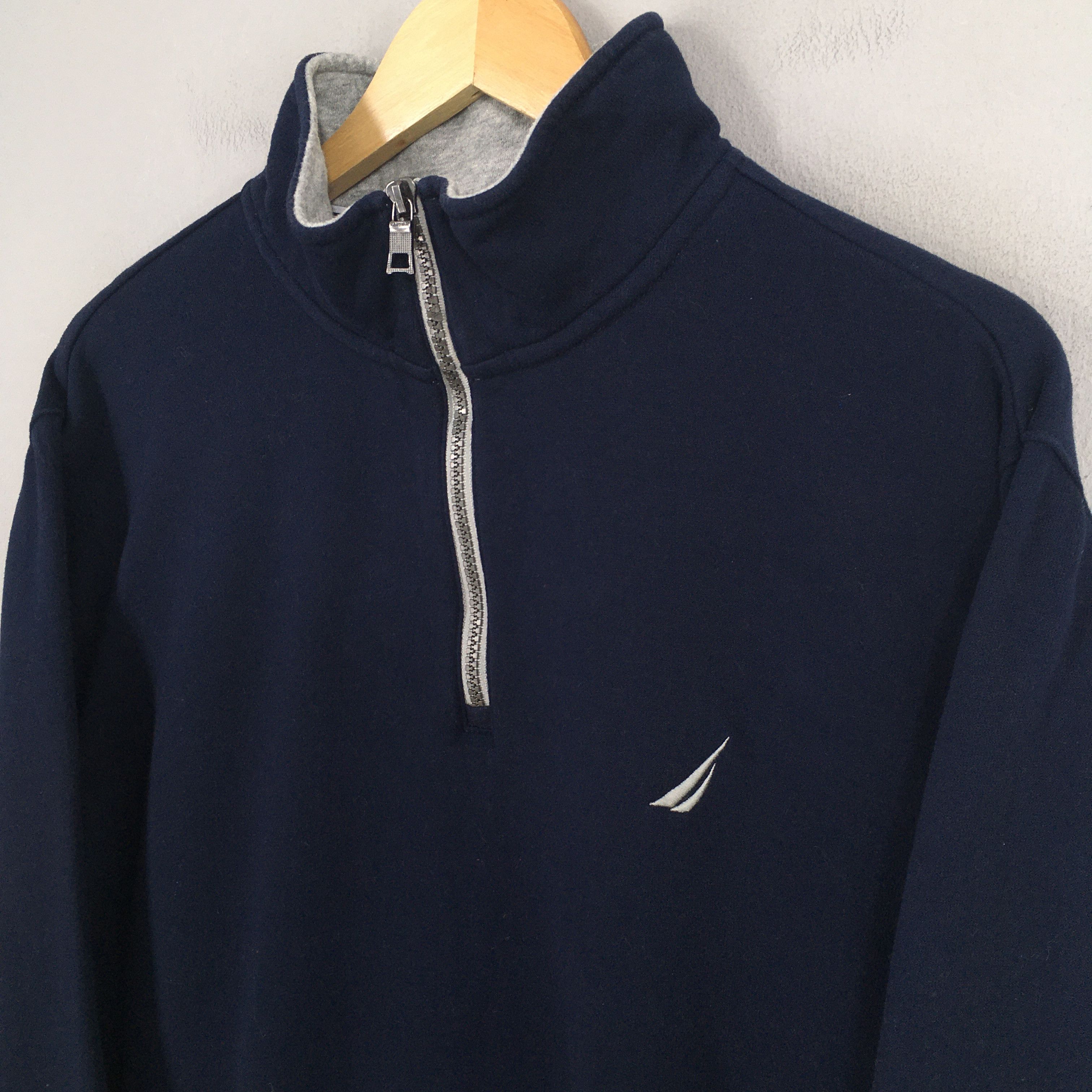 Nautica Vintage Nautica Blue Sweatshirt Large Size US L / EU 52-54 / 3 - 3 Thumbnail