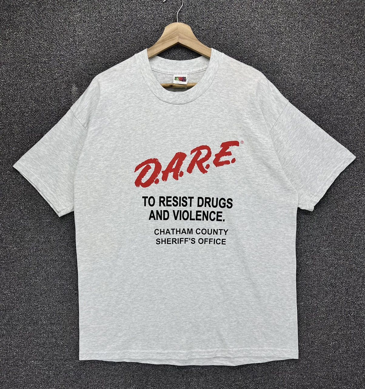 Band Tees Vintage D.A.R.E Punk Rock Band Tees T Shirt Size US XL / EU 56 / 4 - 6 Thumbnail