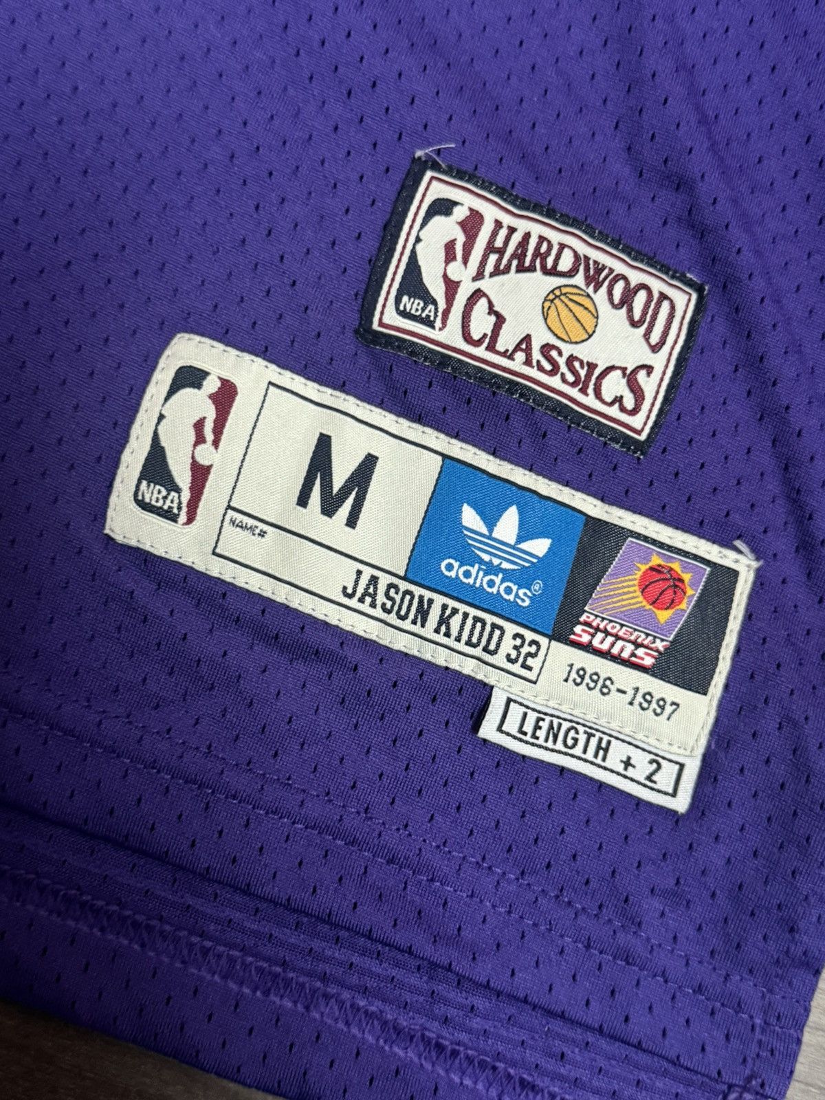 Adidas Hardwood Classics Phoenix Suns Jason Kidd 1996-1997 Jersey Size US M / EU 48-50 / 2 - 2 Thumbnail
