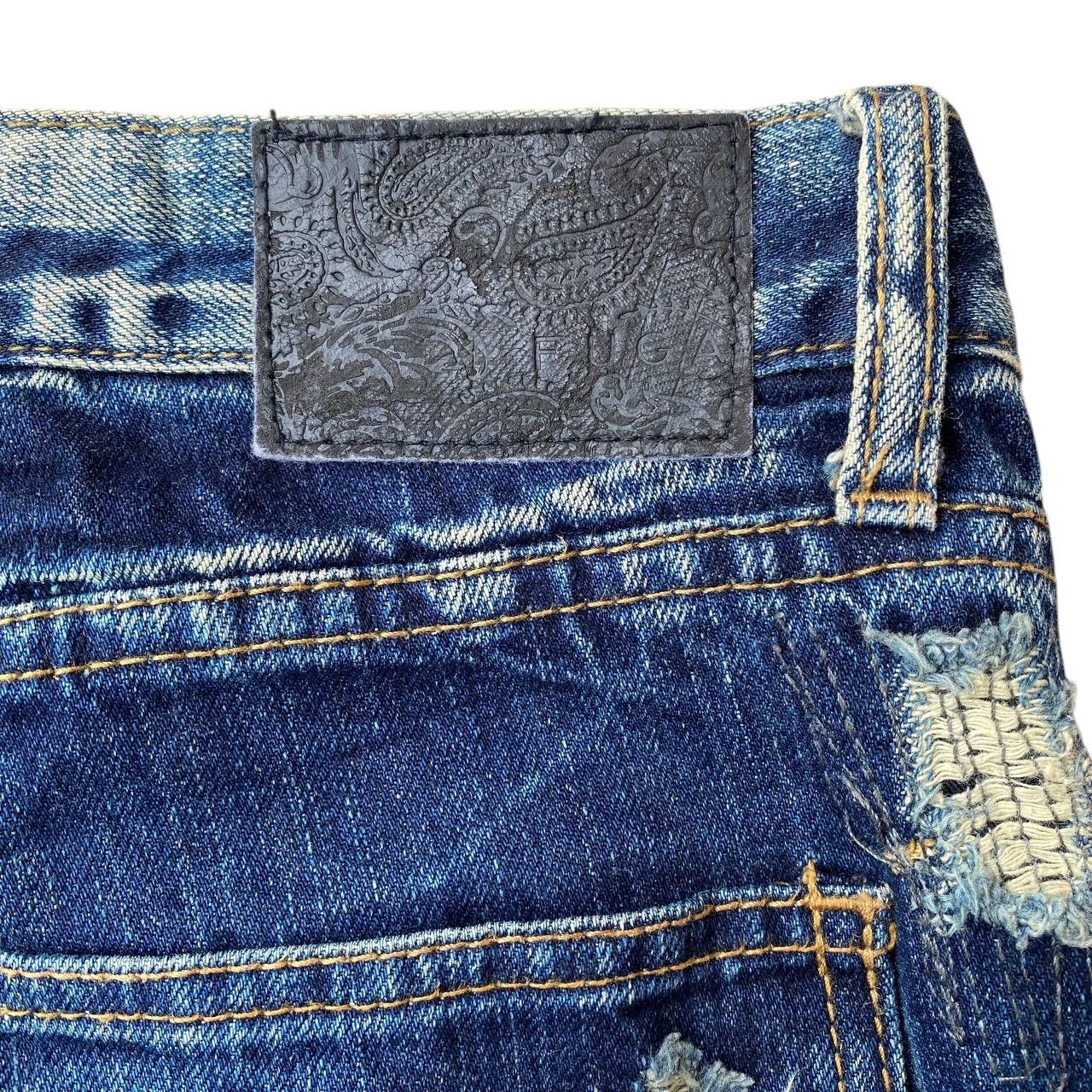 GOSTAR DE FUGA FLARED FUGA DISTRESSED DENIM BOOTCUT W29" Size US 30 / EU 46 - 10 Thumbnail
