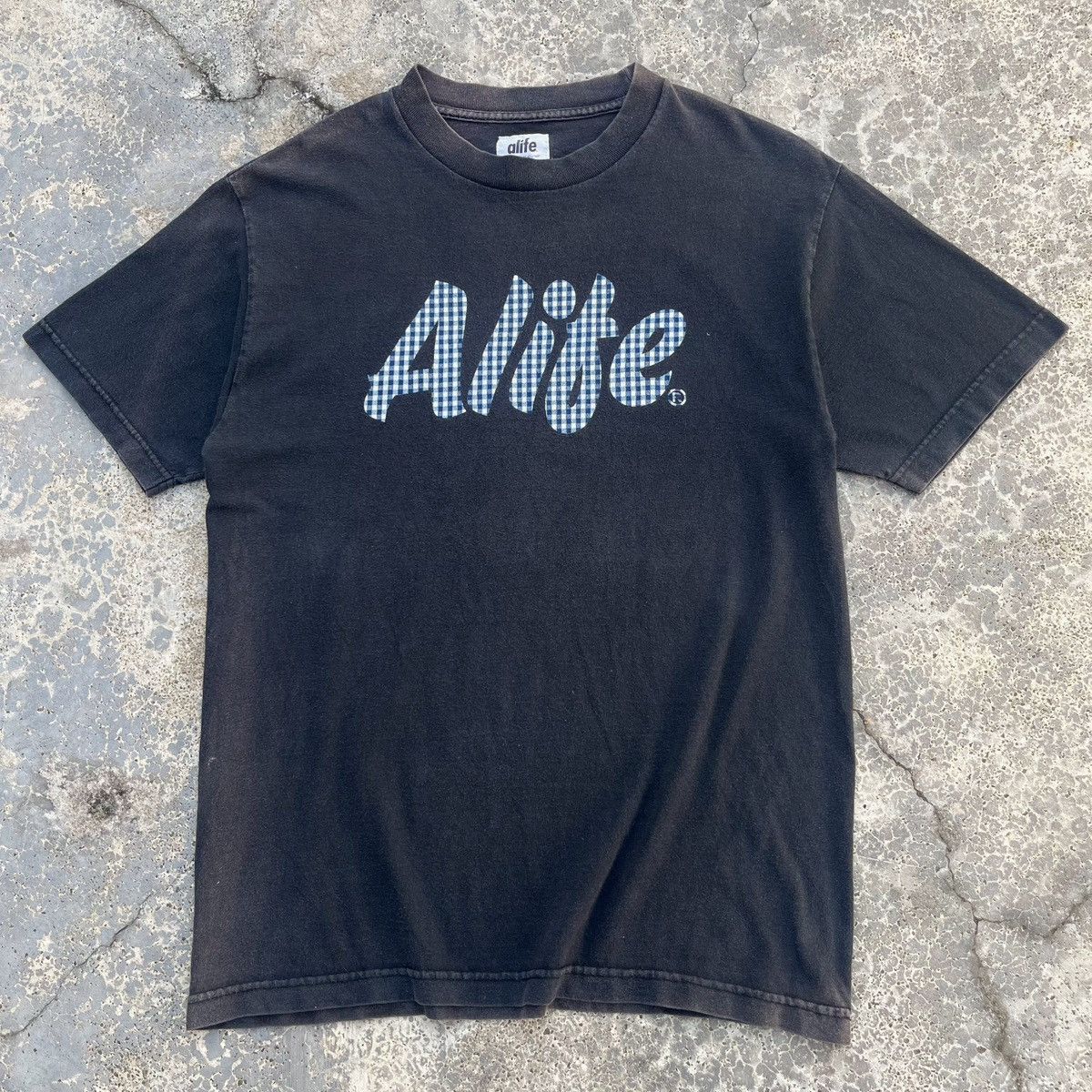 Alife Vintage 90s Alife Nice Big Logo Design Tee Size US M / EU 48-50 / 2 - 1 Thumbnail