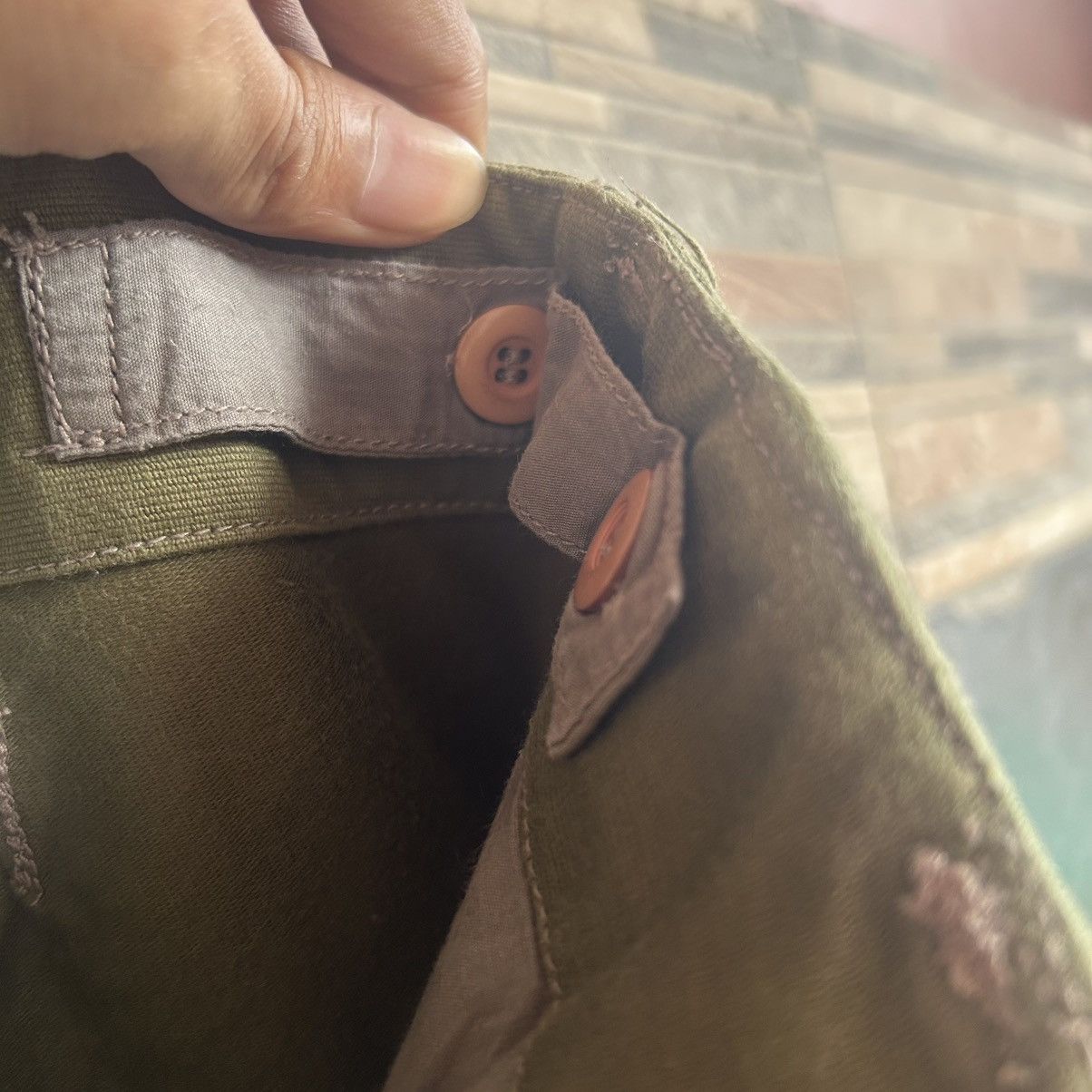 Vintage houston croped cargo pants Size US 32 / EU 48 - 12 Thumbnail