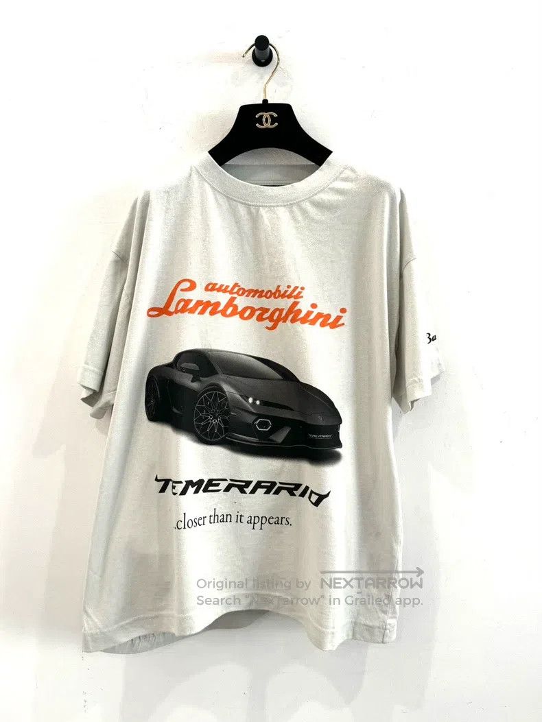 Balenciaga Balenciaga Racing Wheel Hub Short Sleeve Size US XS / EU 42 / 0 - 1 Thumbnail