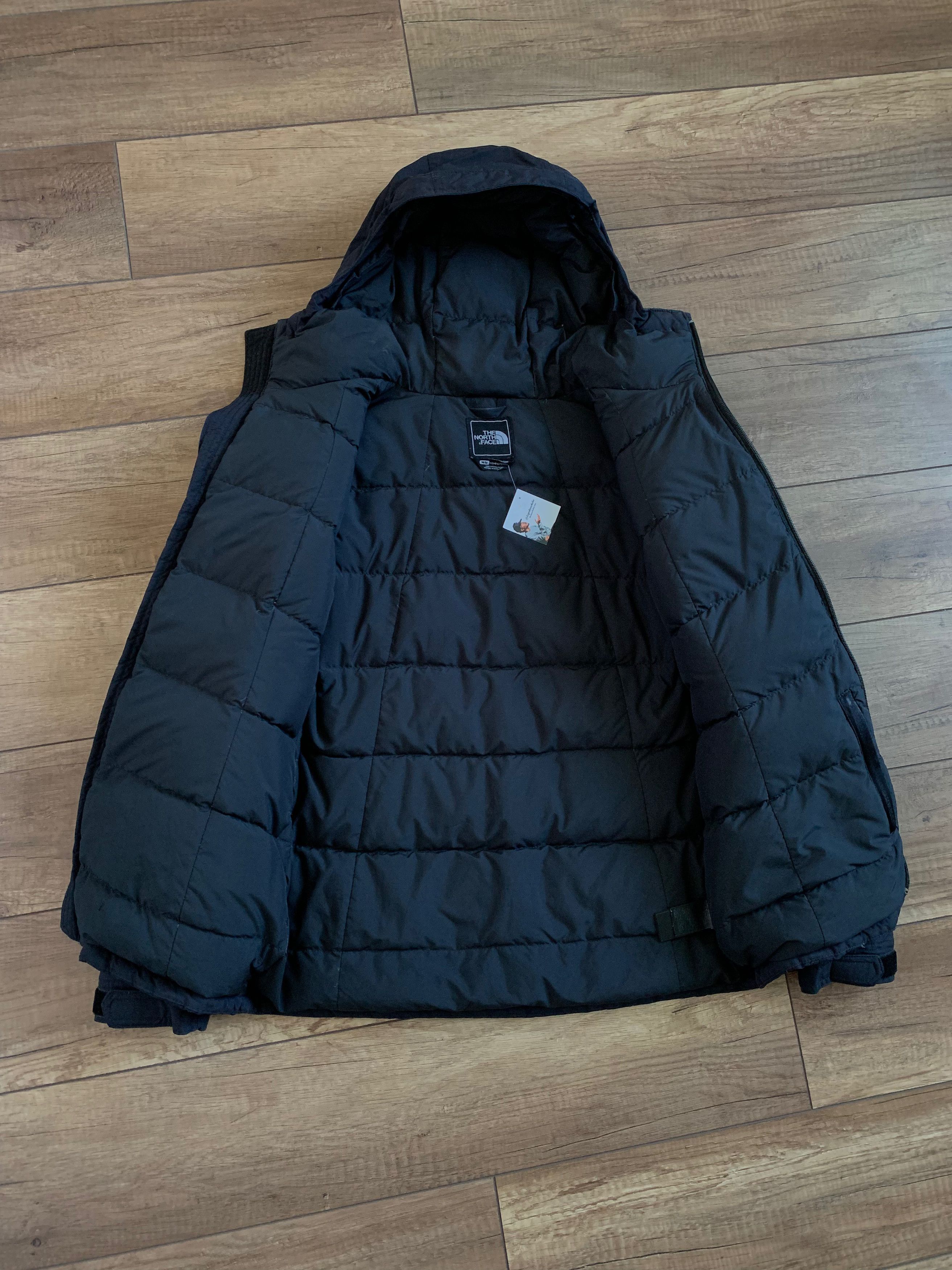 The North Face The North Face Womens Hooded Black Down Jacket Size M / US 6-8 / IT 42-44 - 6 Thumbnail