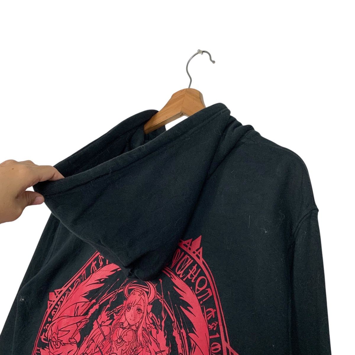 Anime Anima Monster Strike Zipper Hoodie Size US L / EU 52-54 / 3 - 9 Thumbnail